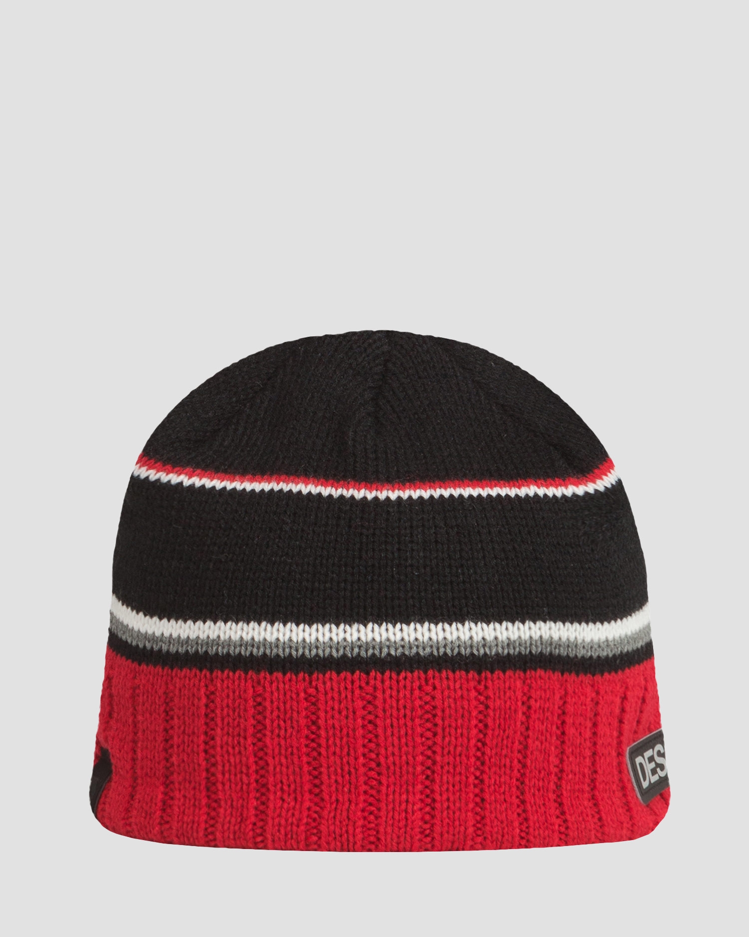 Bonnet d'hiver DESCENTE RICKEY, Couleur: Czerwony,Czarny