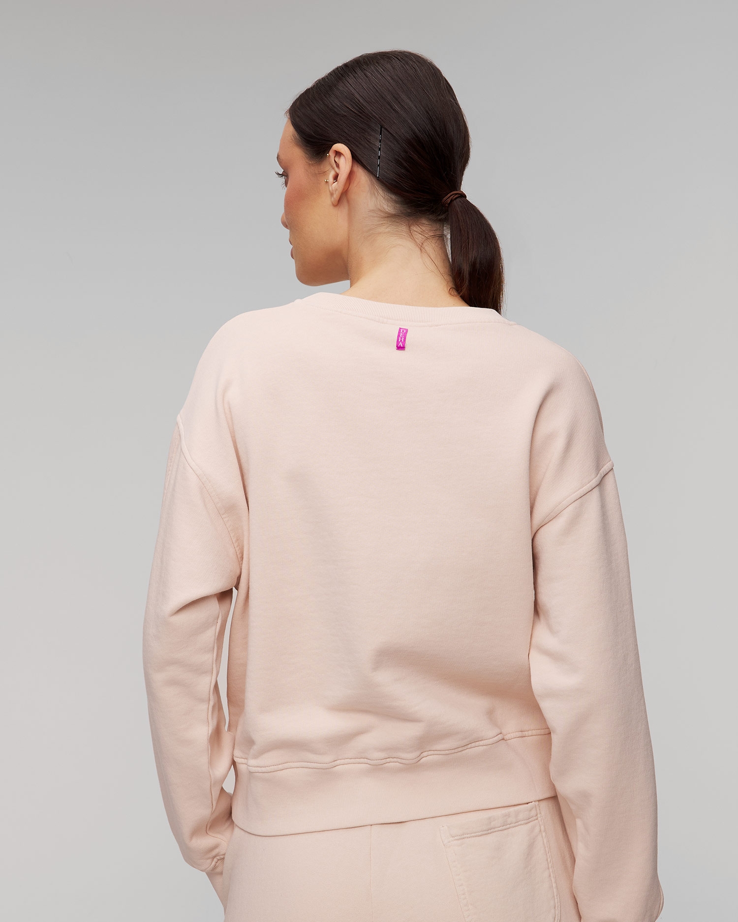 Růžová dámská mikina Deha