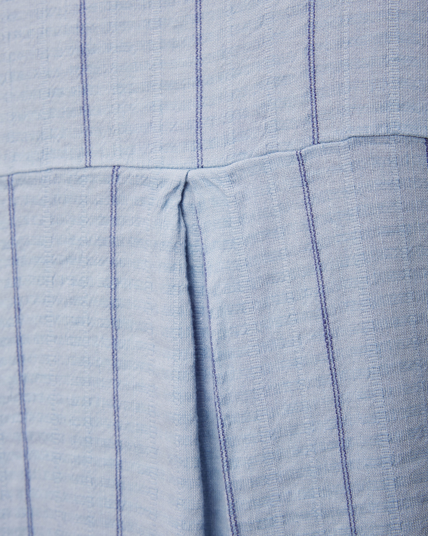 Modrá lněná dámská košile Deha