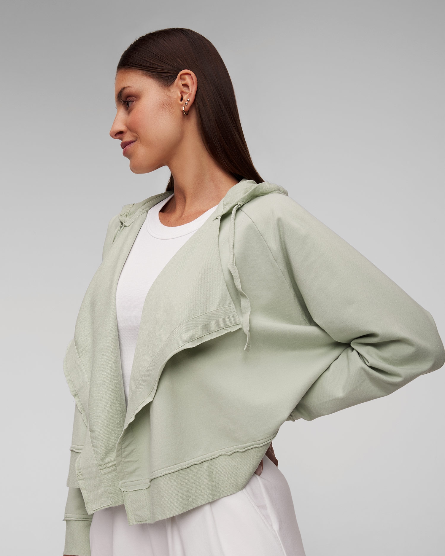 Zelená dámská mikina Deha