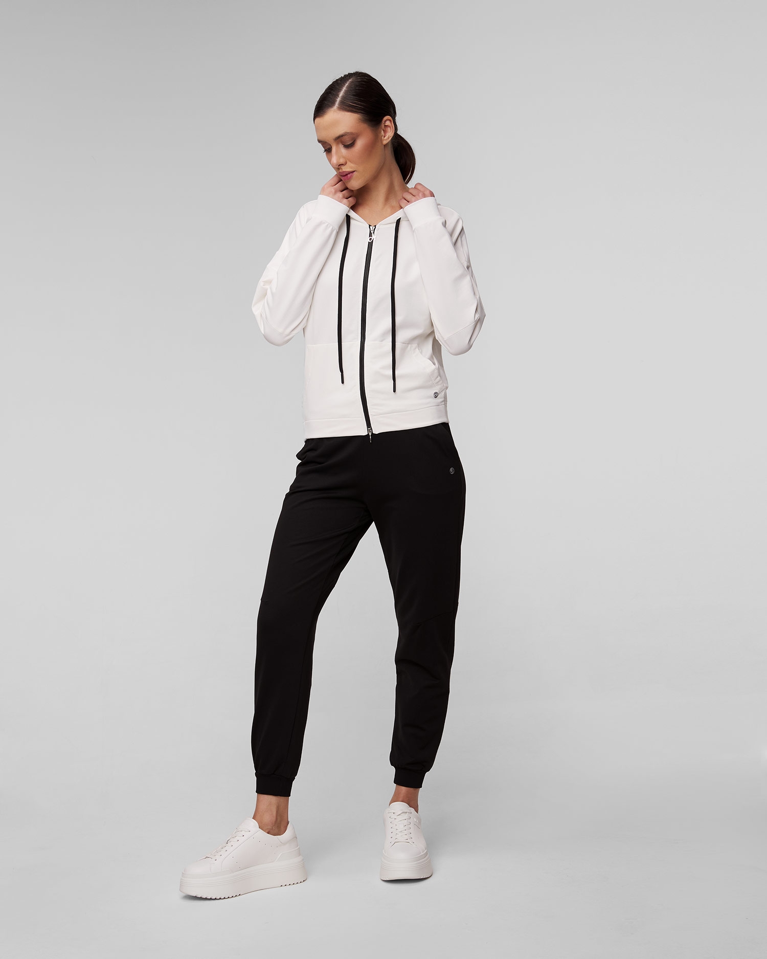 Bílá dámská mikina Deha