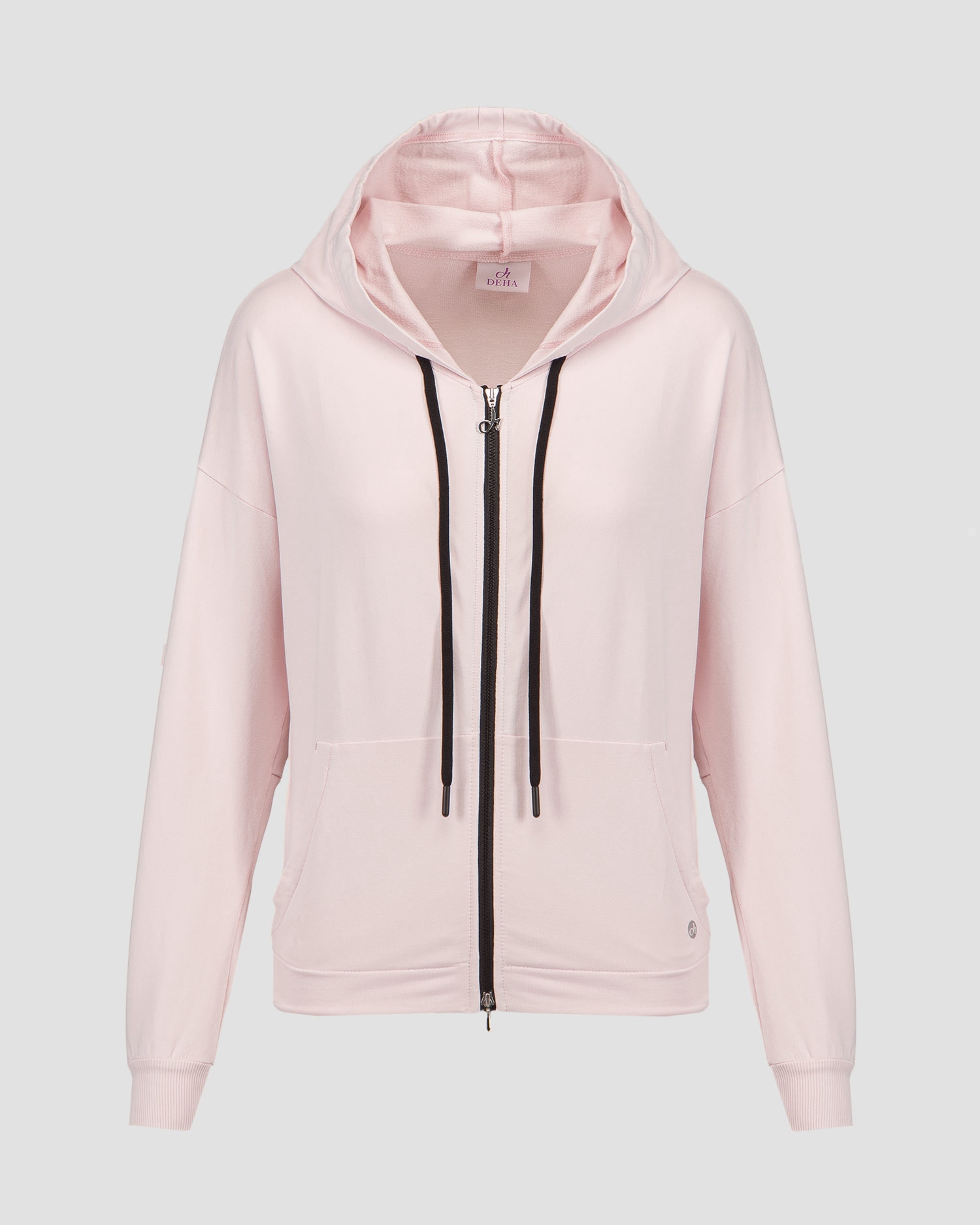 Růžová dámská mikina Deha