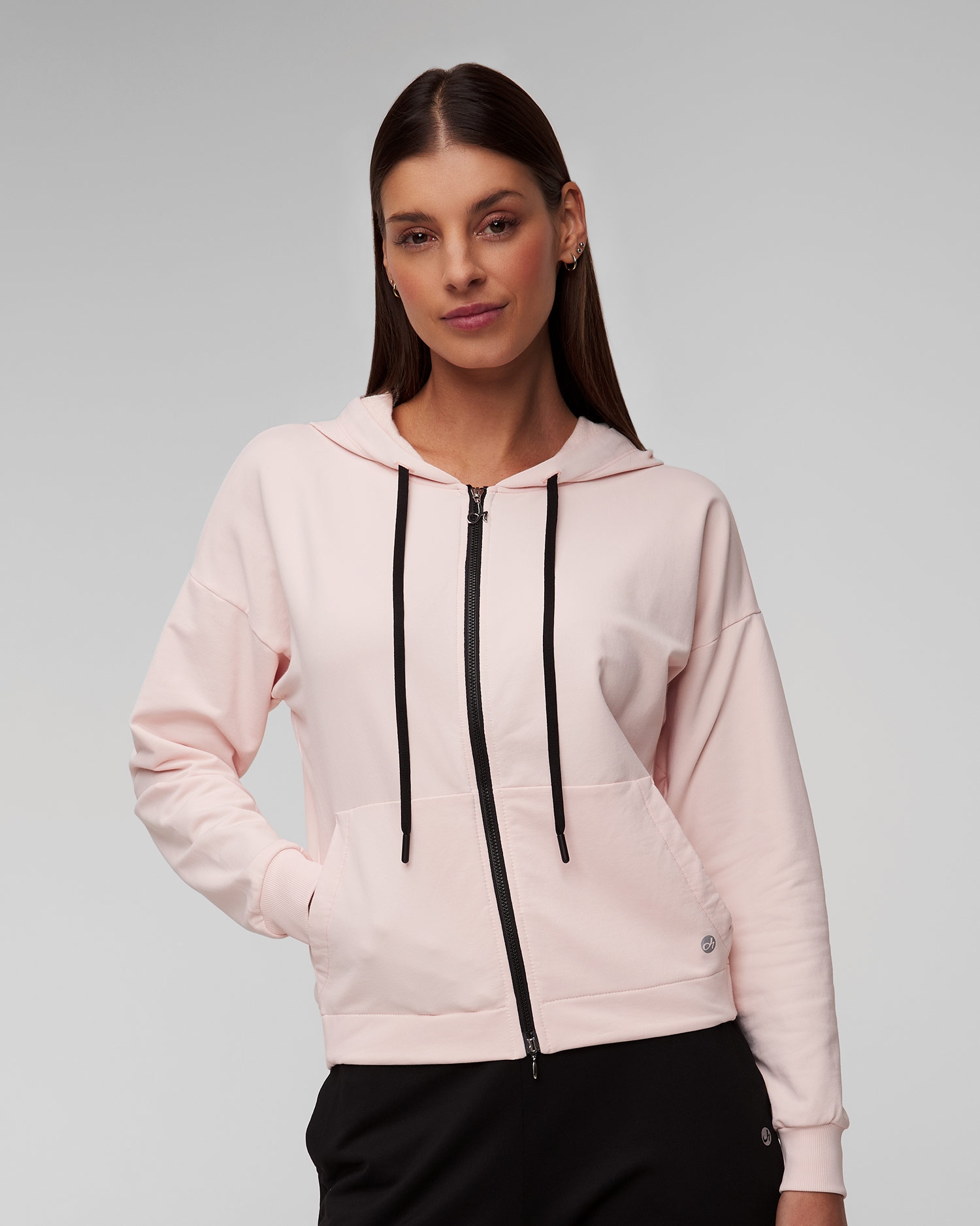 Růžová dámská mikina Deha