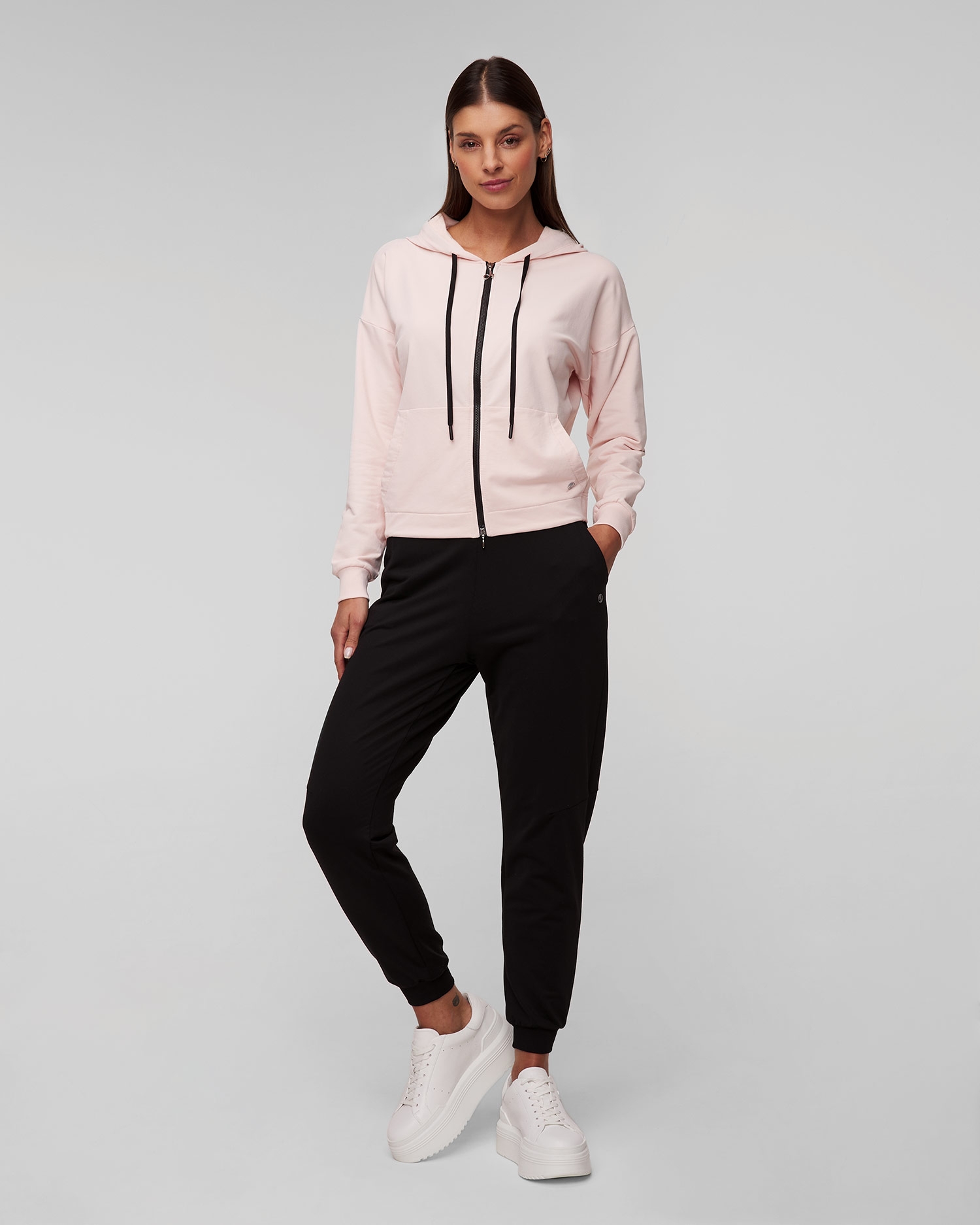 Růžová dámská mikina Deha