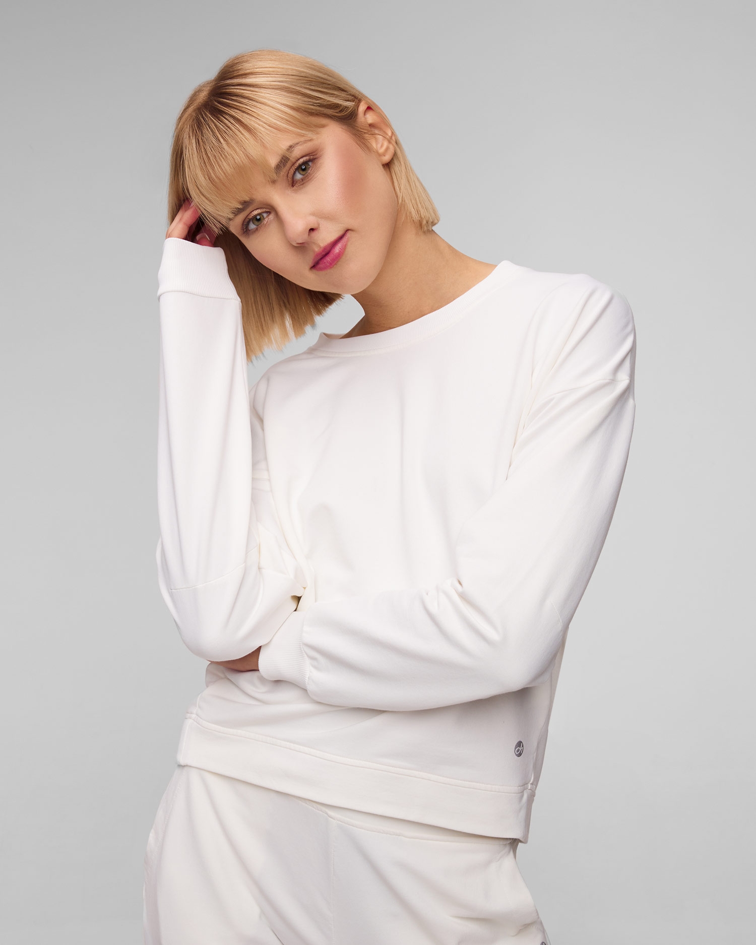 Bílá dámská mikina Deha