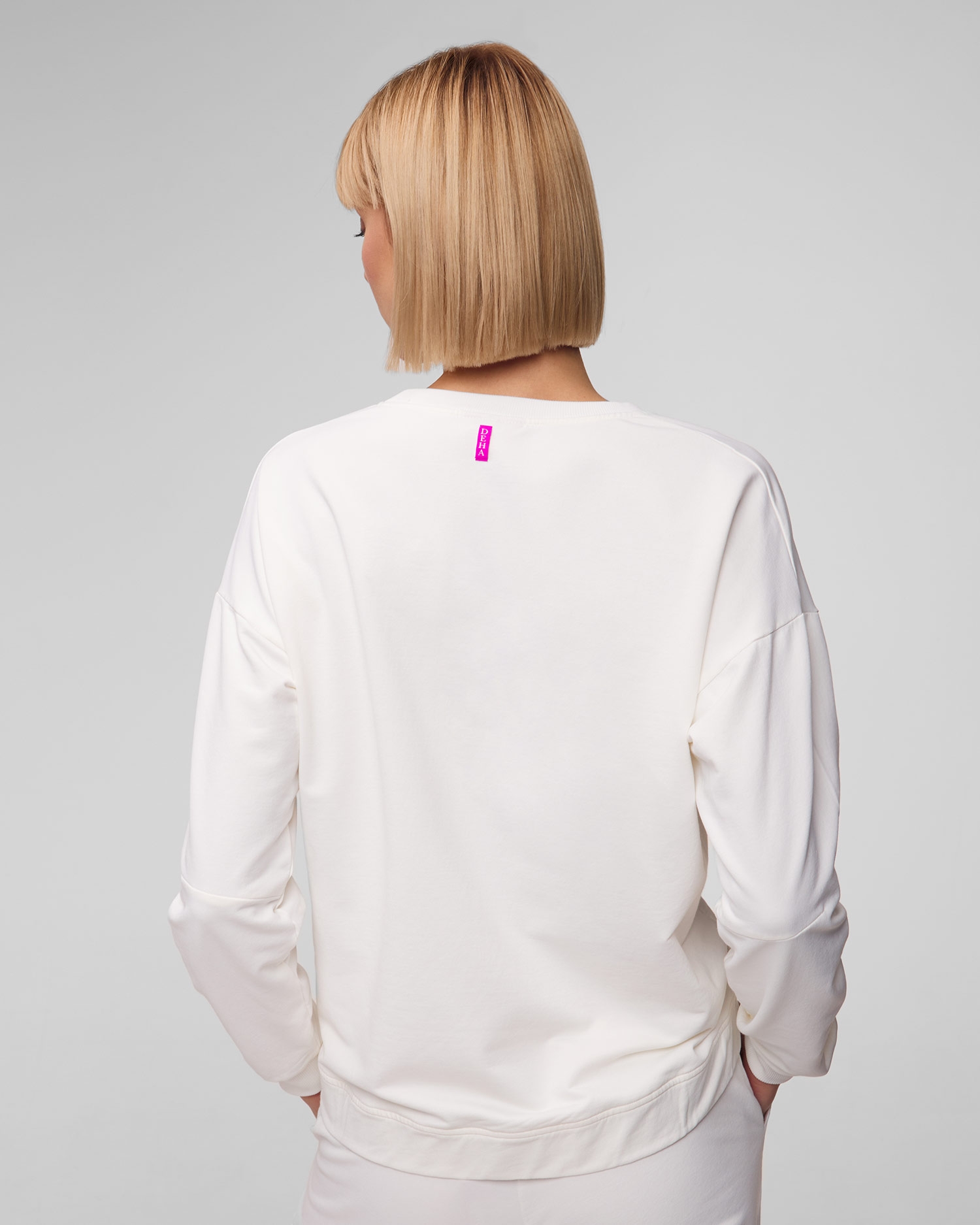 Bílá dámská mikina Deha