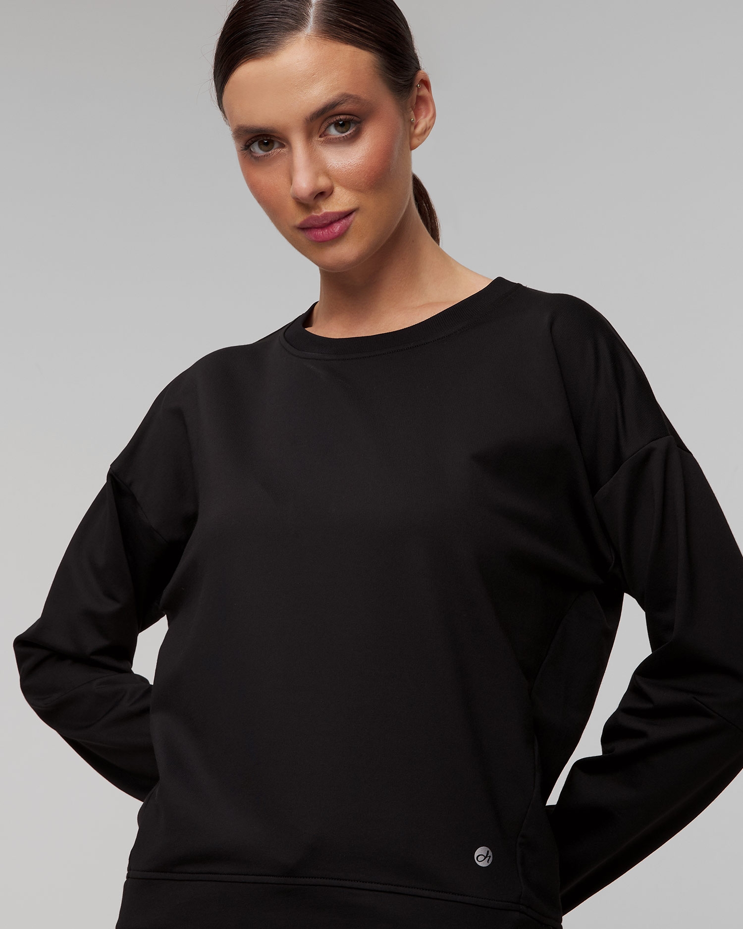 Černá dámská mikina Deha