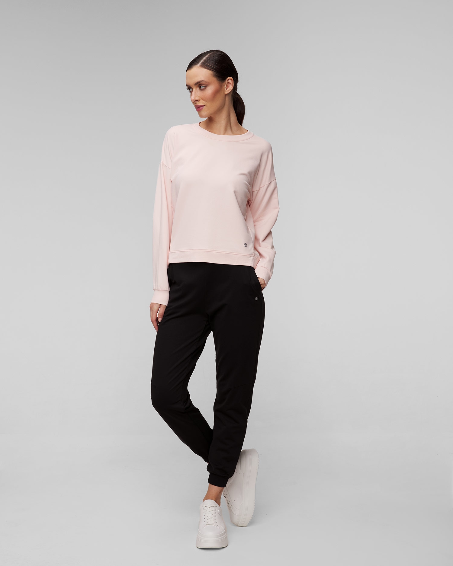 Růžová dámská mikina Deha