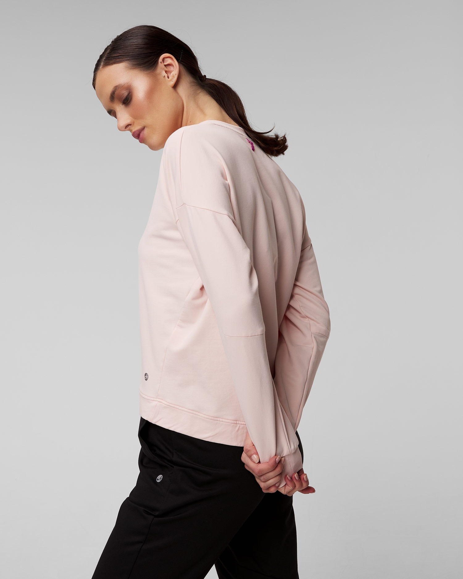 Růžová dámská mikina Deha