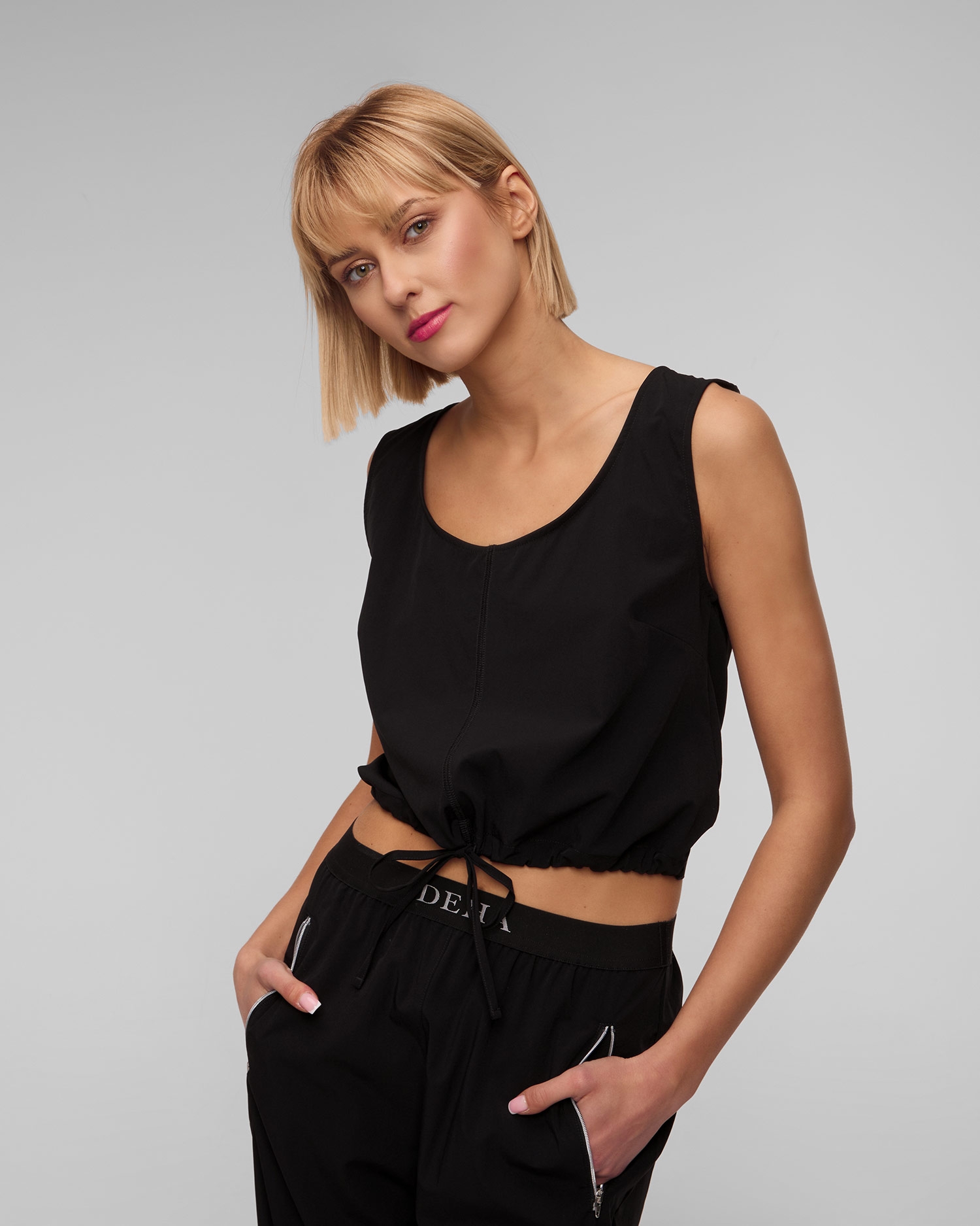 Černý dámský top Deha