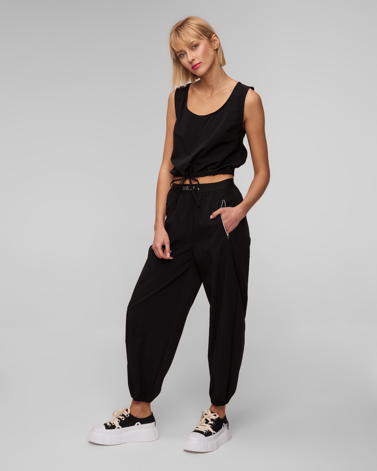 Černý dámský top Deha