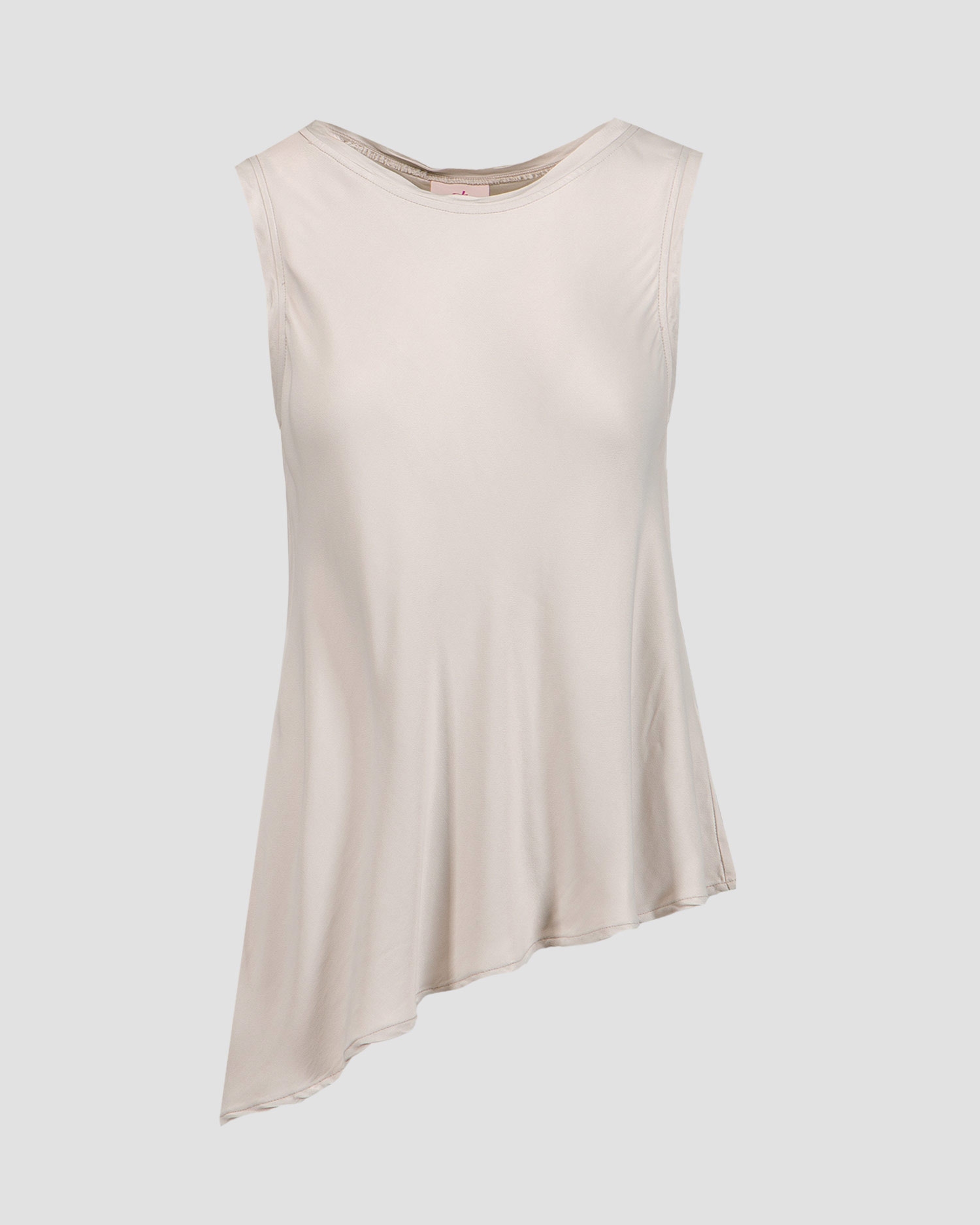 Dámský šedý viskózový top Deha