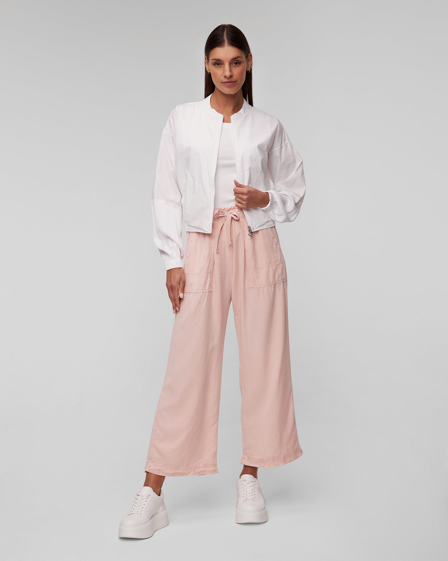 Dámská bílá bunda Deha