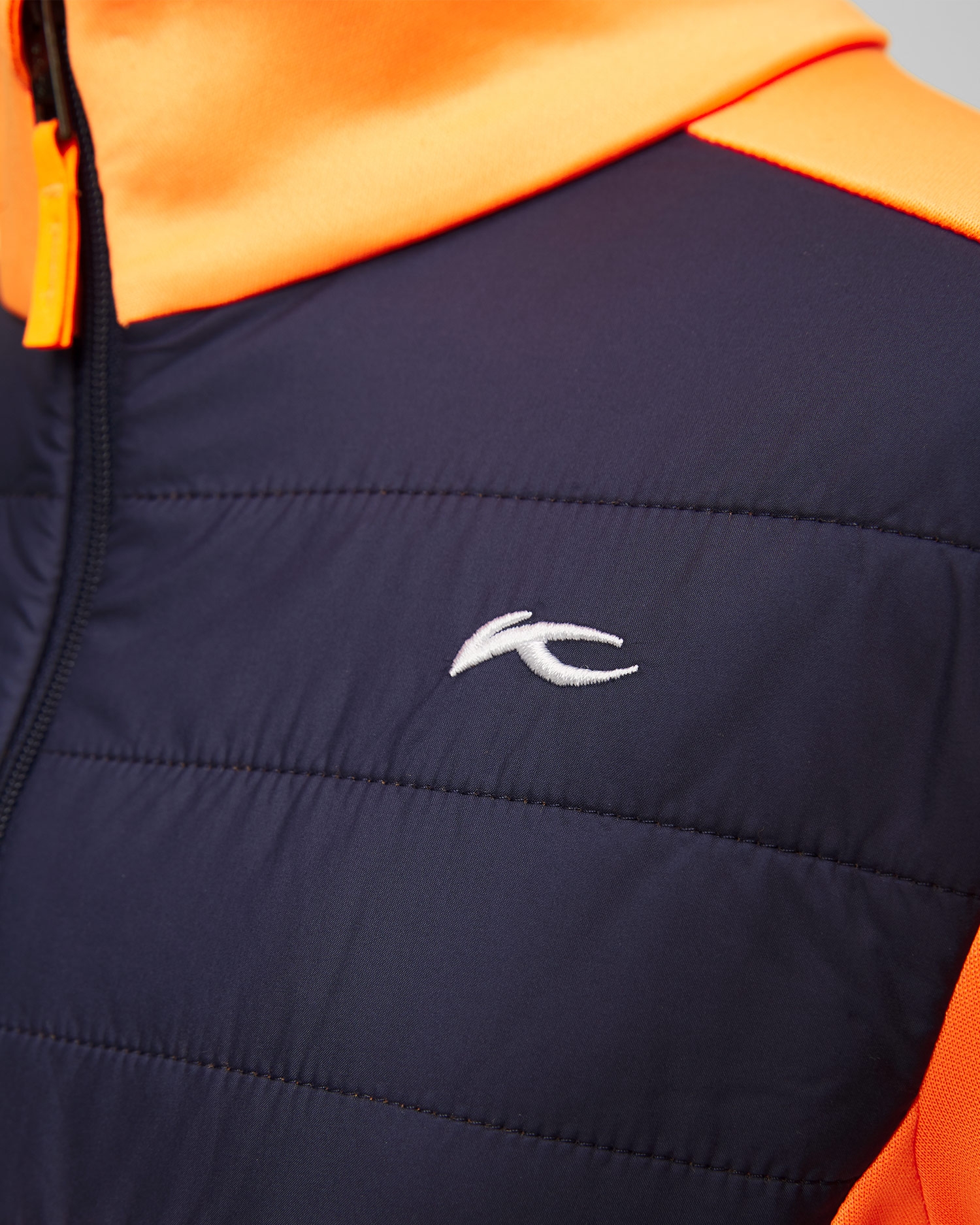 Oranžová chlapecká mikina Kjus Andri