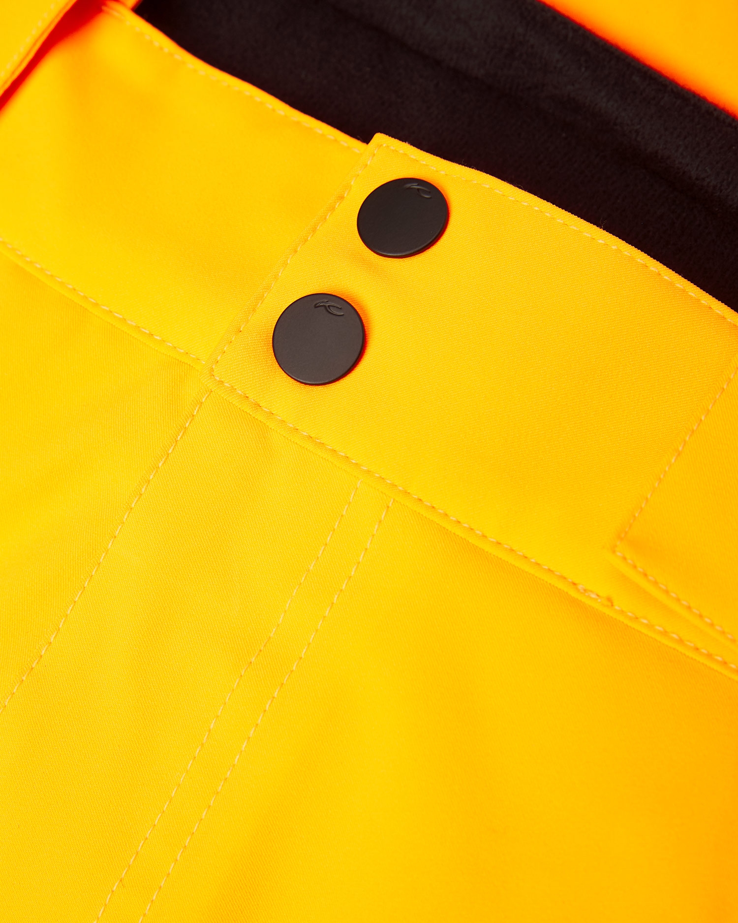 Oranžové lyžařské kalhoty pro chlapce Kjus Vector