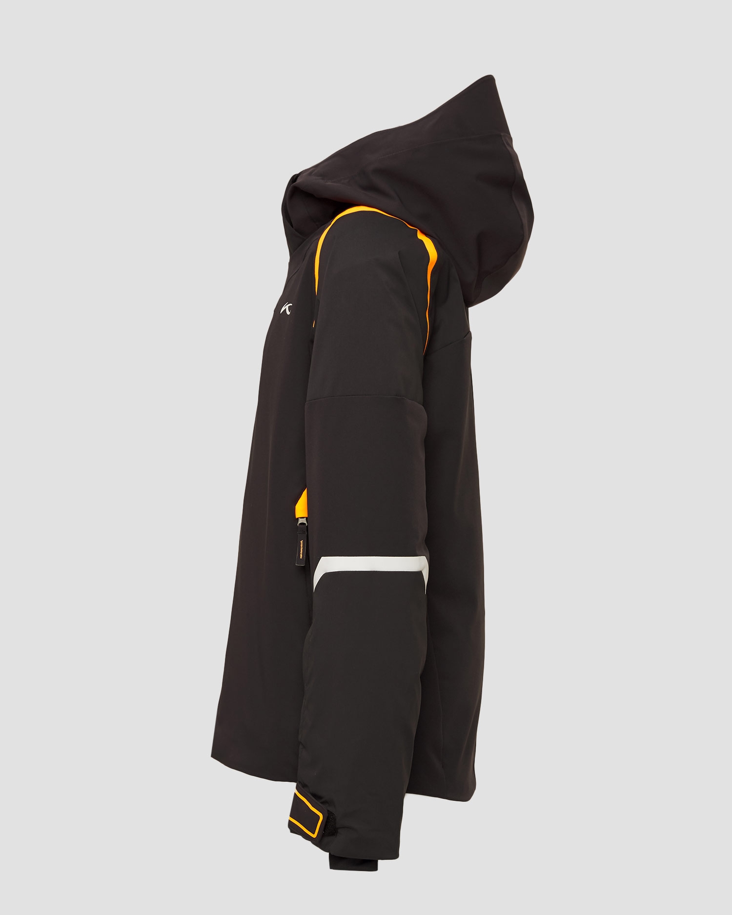 Černá lyžařská bunda pro chlapce Kjus Downforce