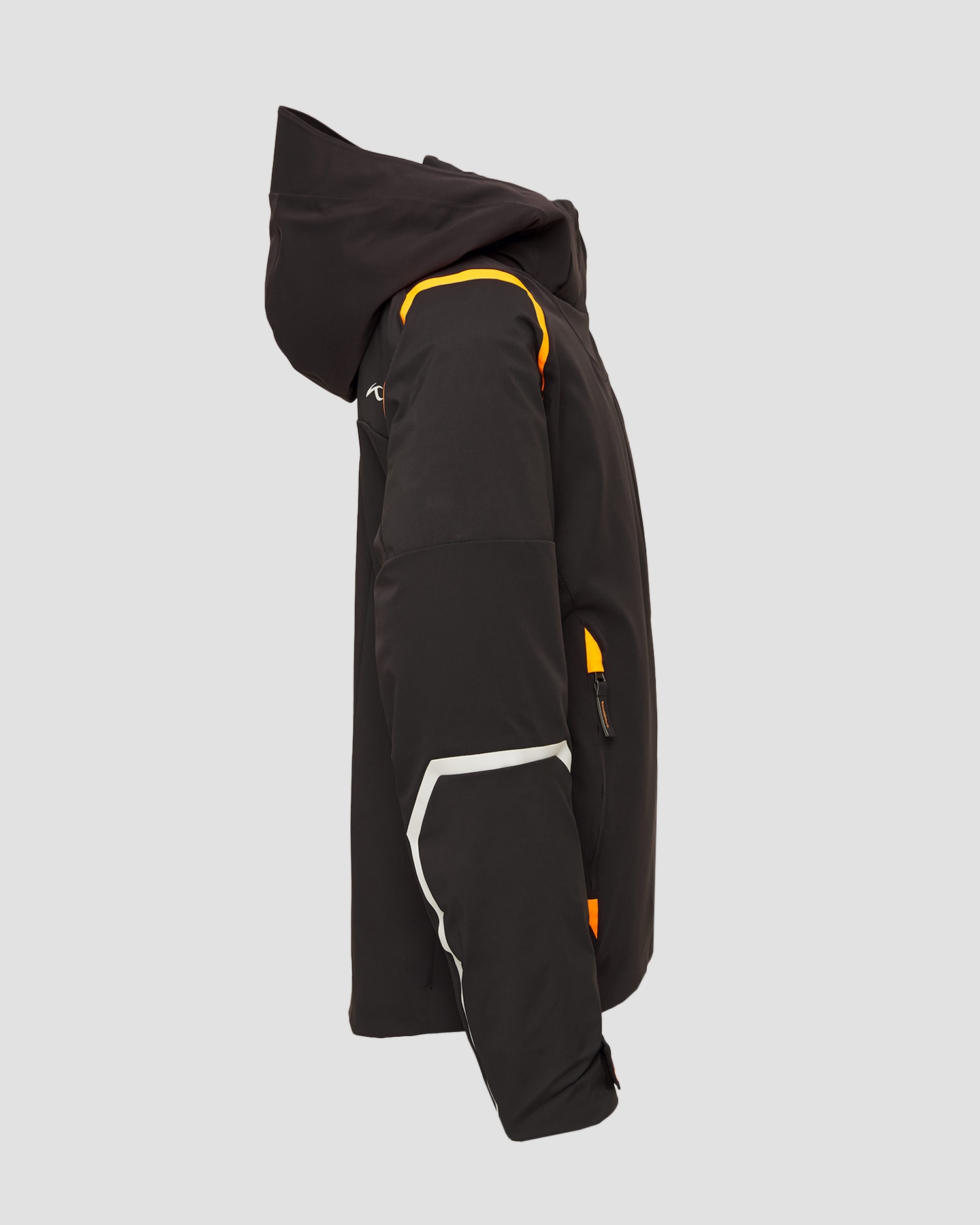 Černá lyžařská bunda pro chlapce Kjus Downforce