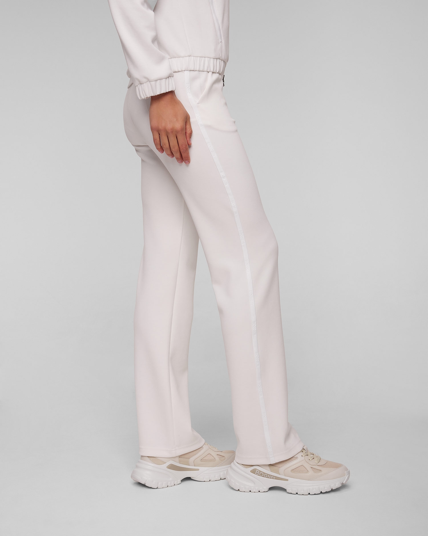 Bílé dámské kalhoty BOGNER Linna