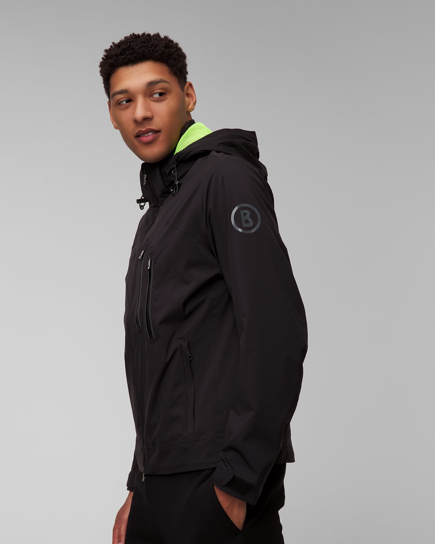 Černá pánská funkční bunda BOGNER Thameo-T