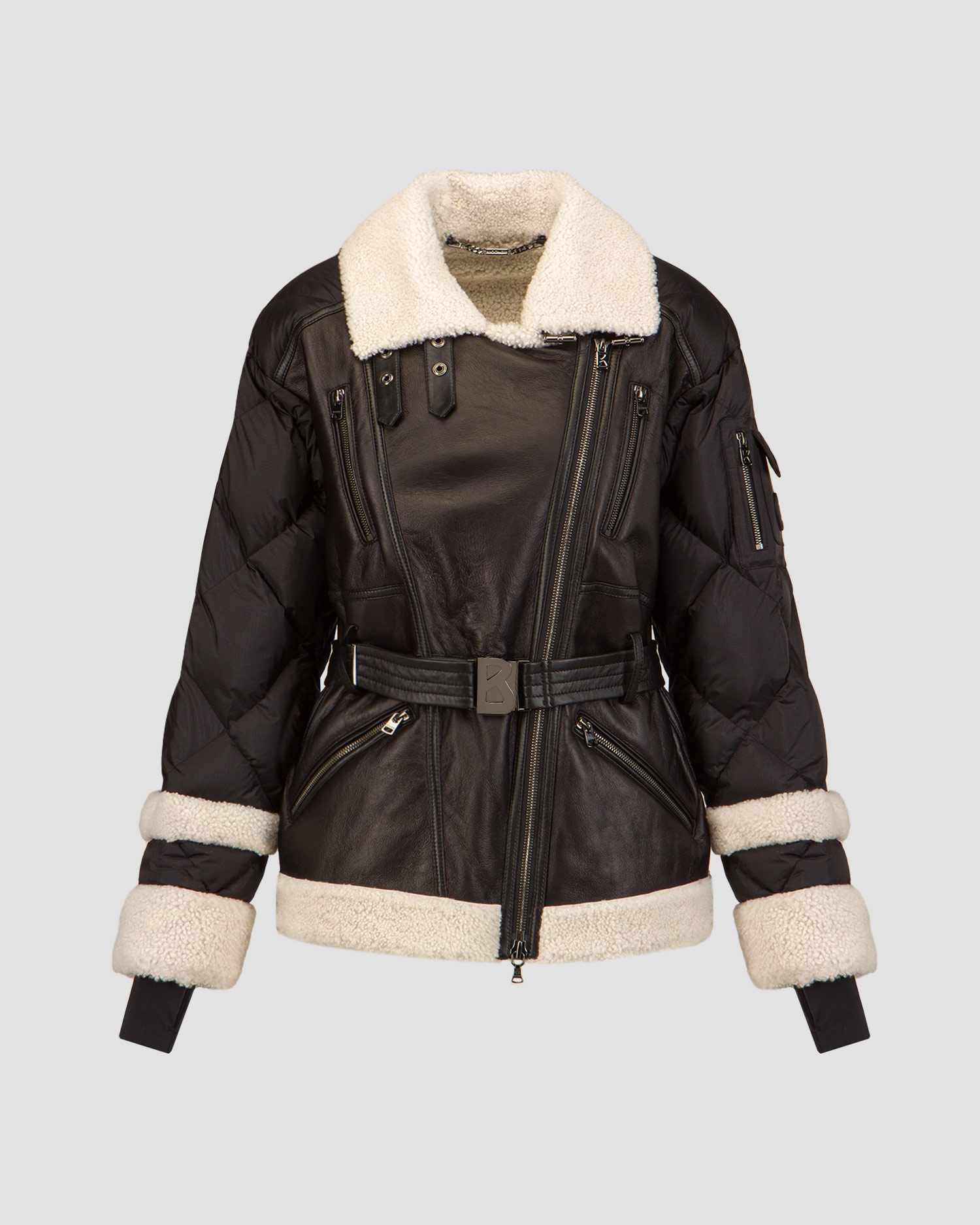 Kožená dámská lyžařská bunda BOGNER Luna-Ld