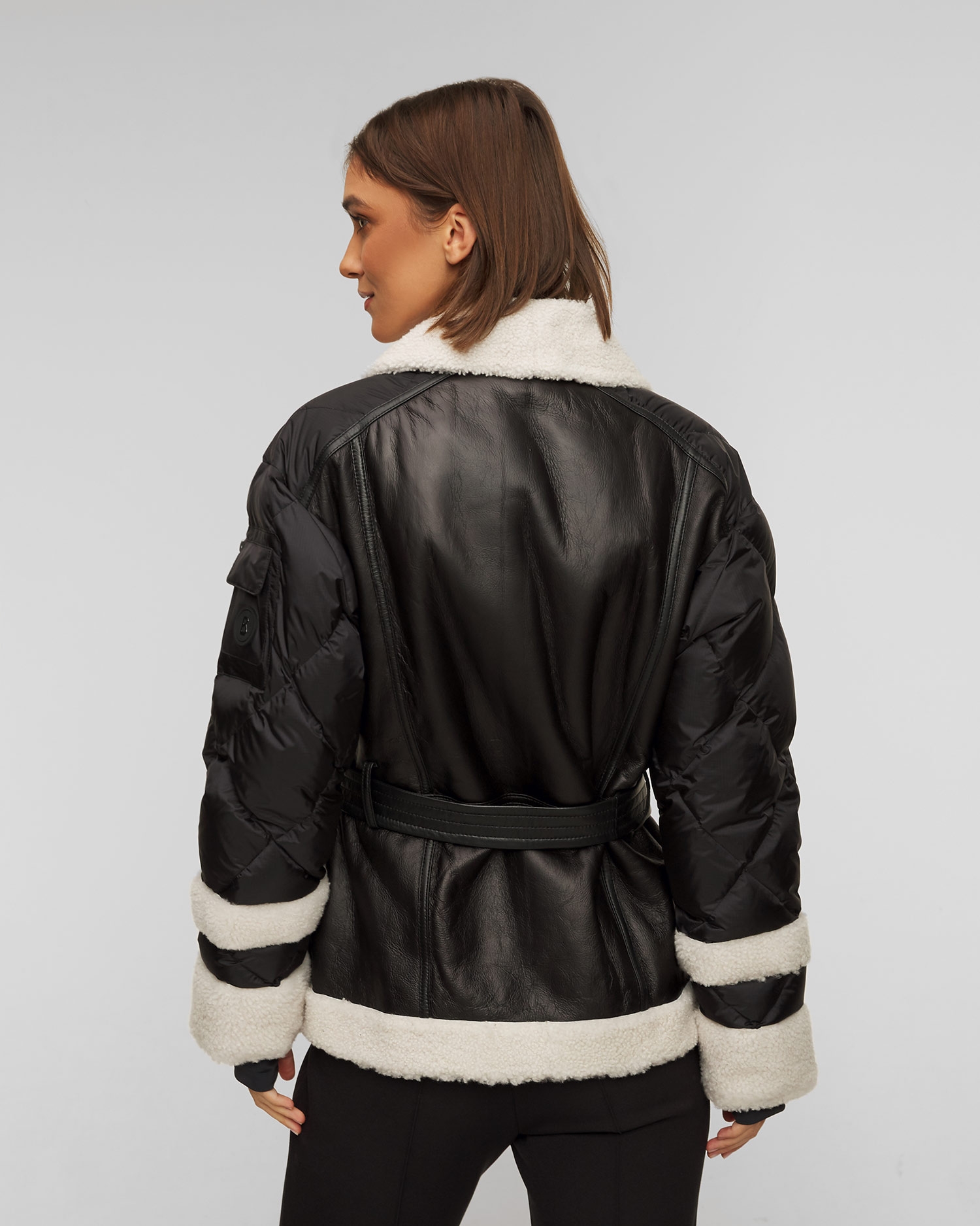 Kožená dámská lyžařská bunda BOGNER Luna-Ld