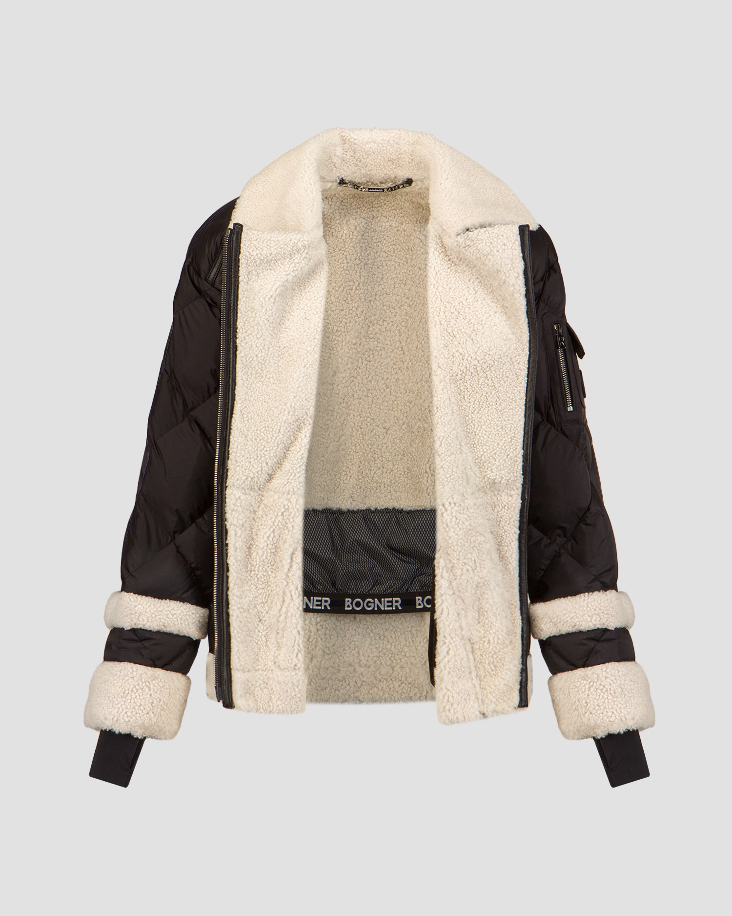 Kožená dámská lyžařská bunda BOGNER Luna-Ld