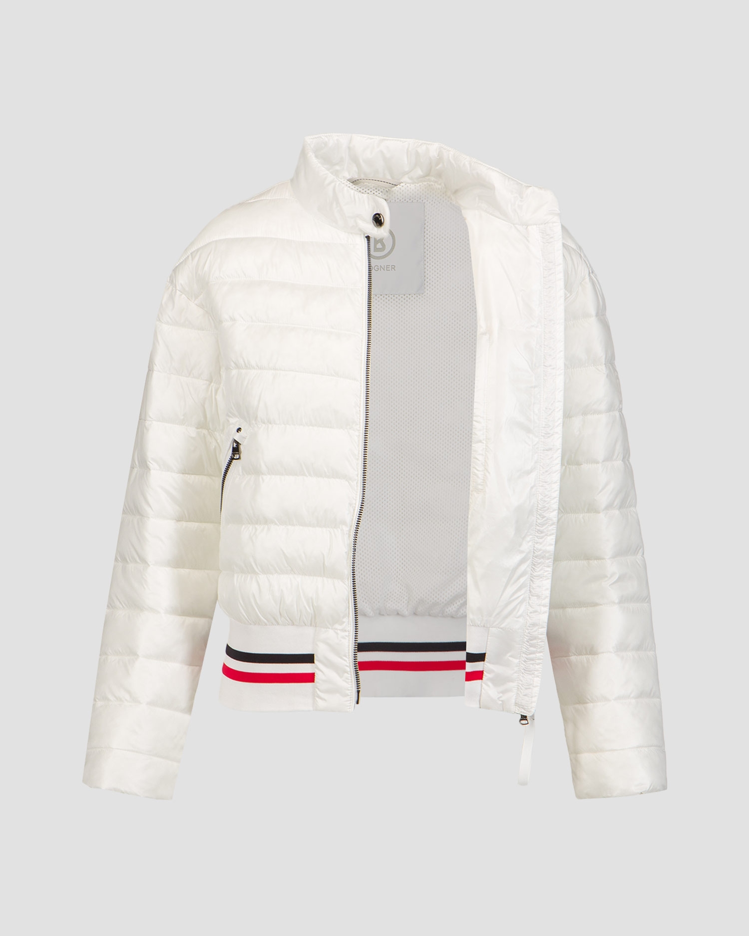 Bílá dámská prošívaná bunda BOGNER Kosy