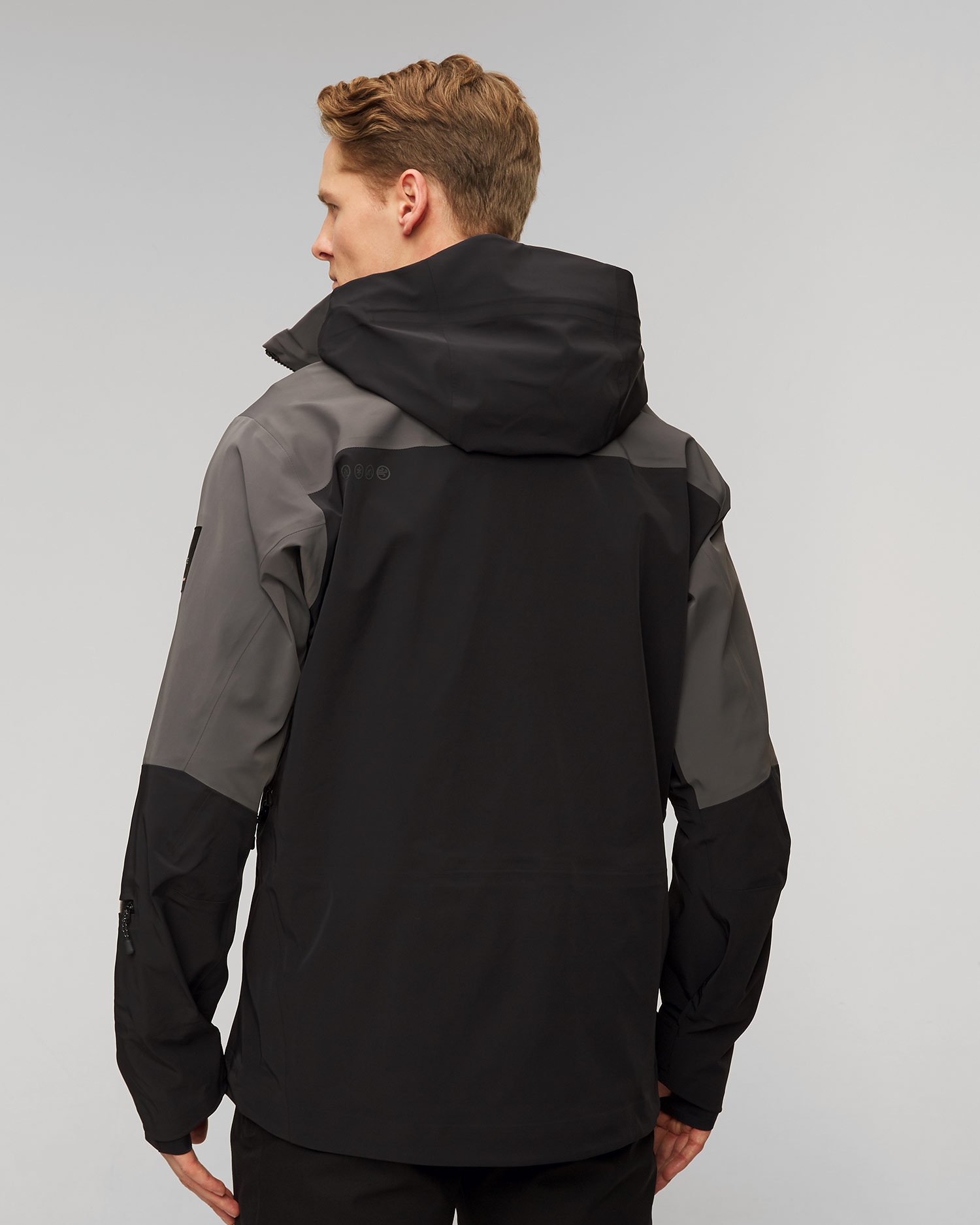 Pánská černá lyžařská bunda BOGNER FIRE+ICE Paro-T