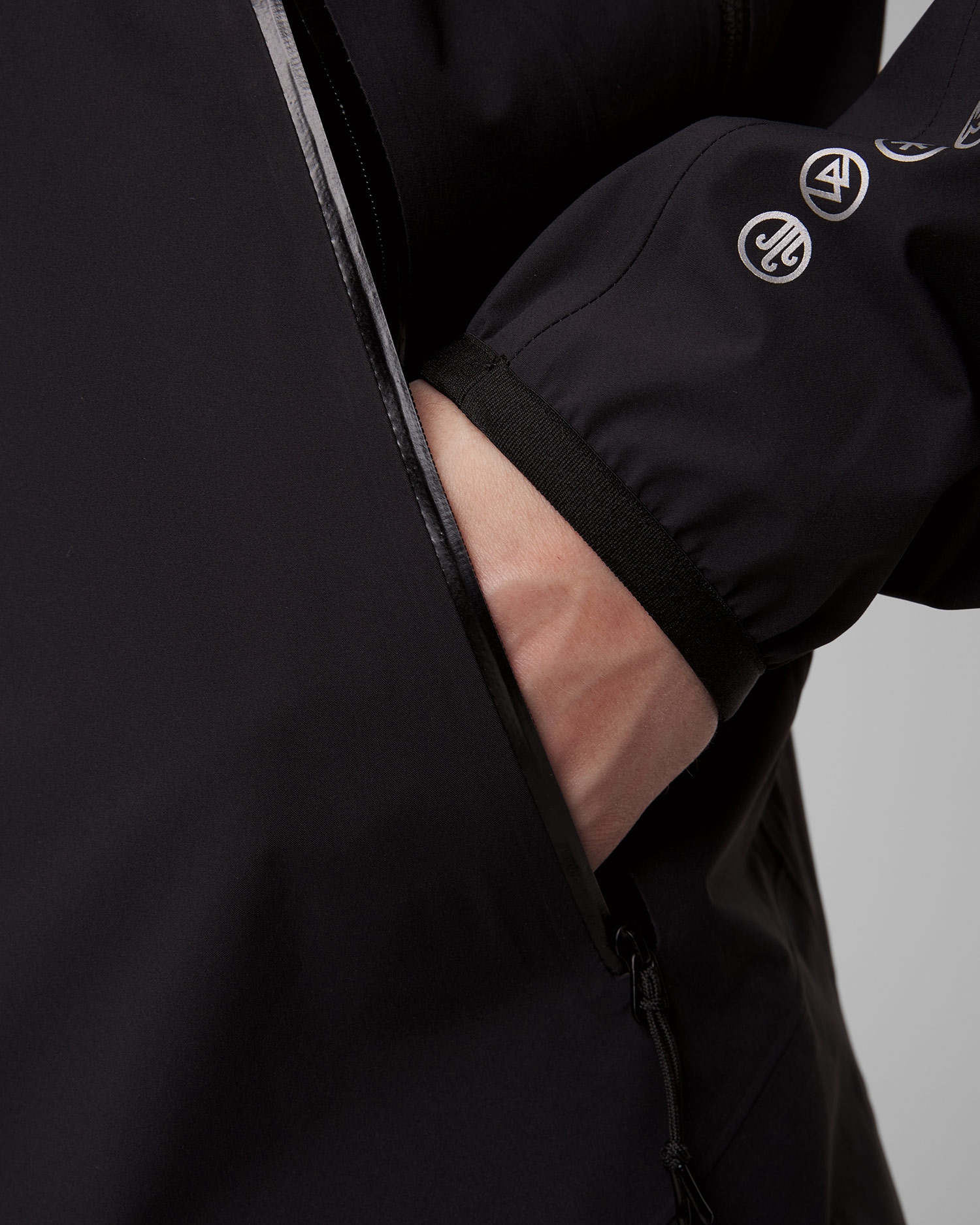 Černá pánská nepromokavá bunda BOGNER FIRE+ICE Jadan3-T