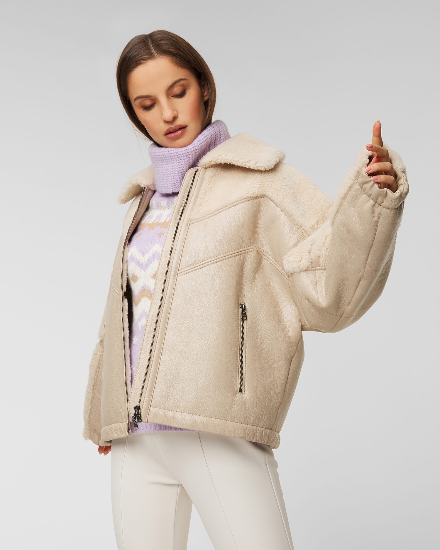 Kožená bunda Bogner BAILA