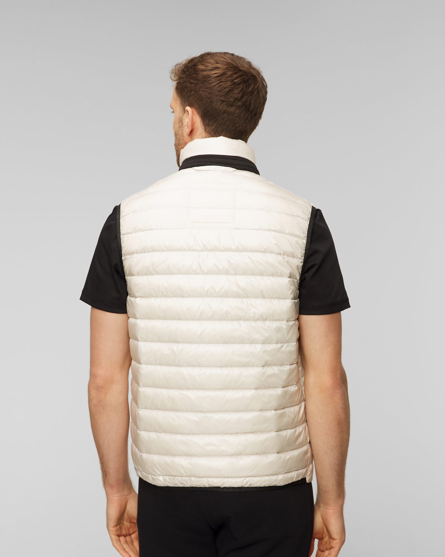 Bílá pánská prošívaná vesta BOGNER Lasse-D2