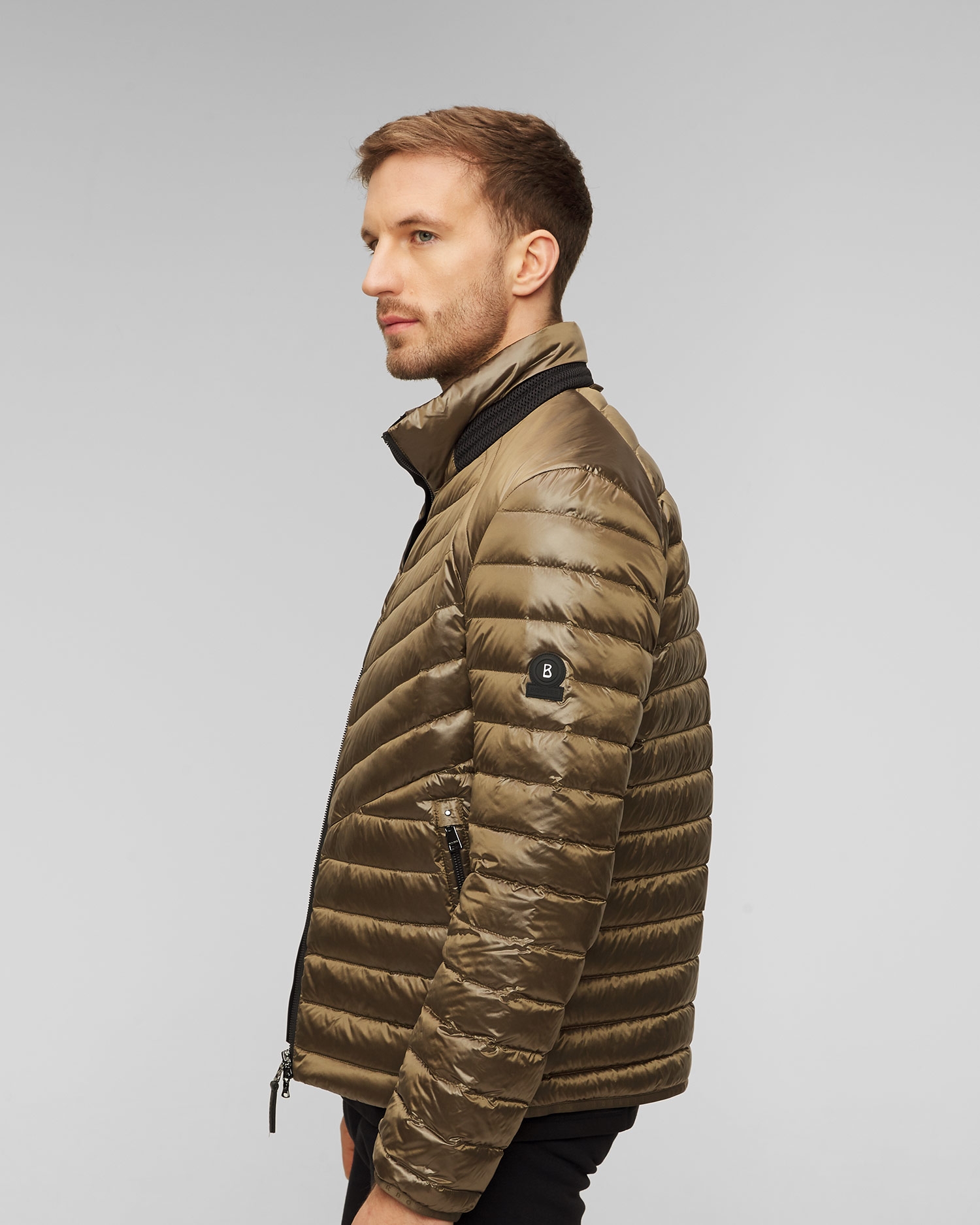 Hnědá pánská prošívaná vesta BOGNER Liman-D