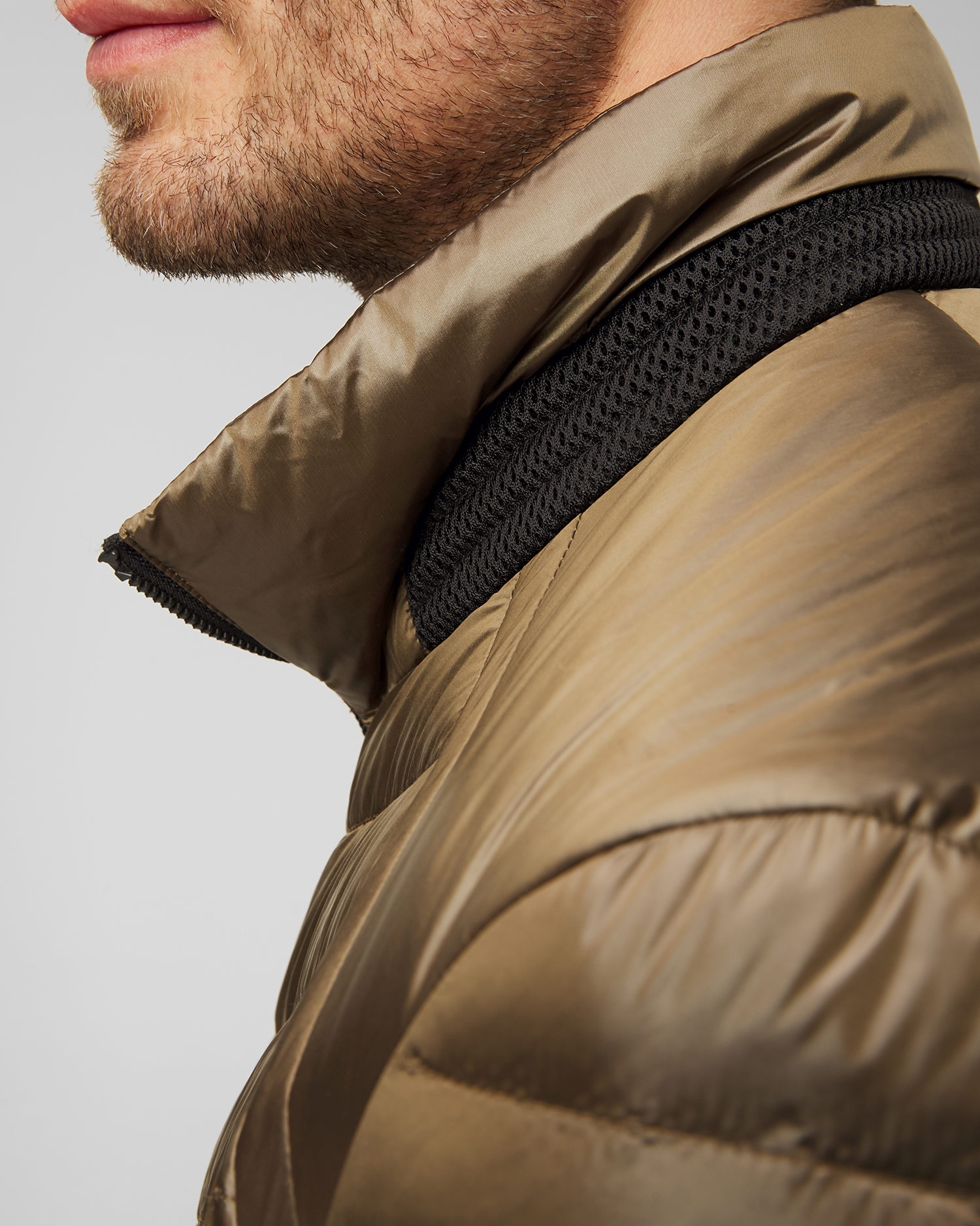 Hnědá pánská prošívaná vesta BOGNER Liman-D