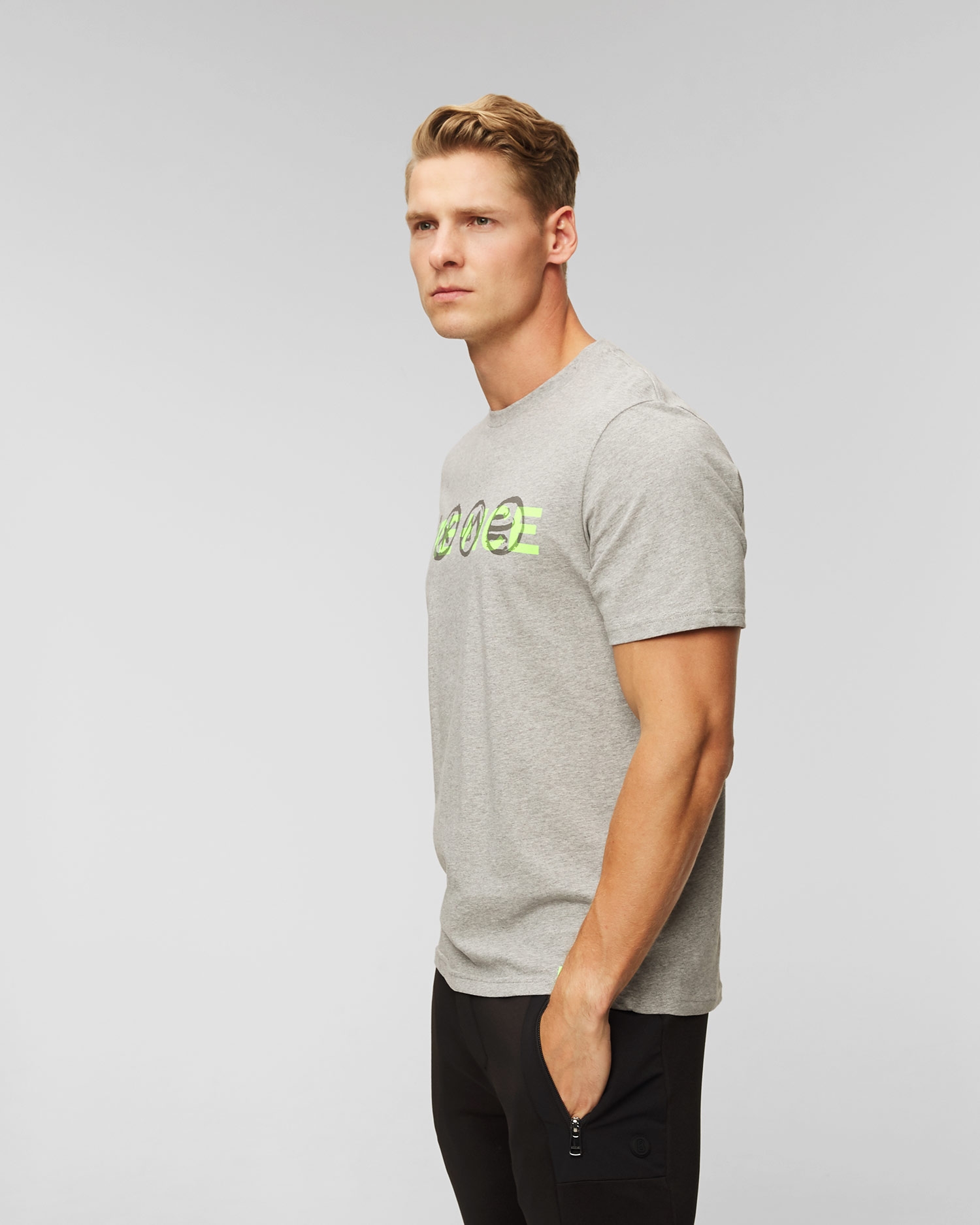 Pánské šedé tričko BOGNER Vito2