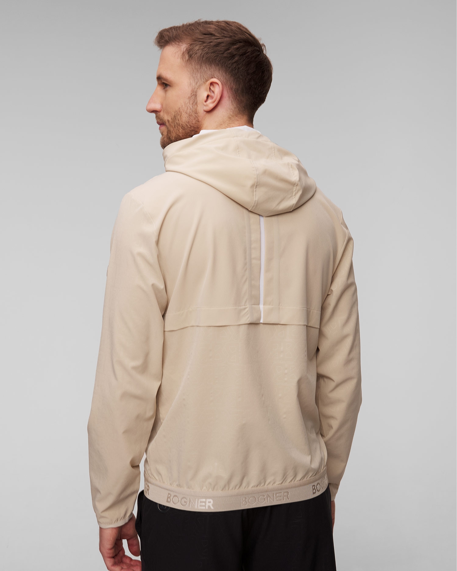 Béžová světlá pánská bunda BOGNER Vadim