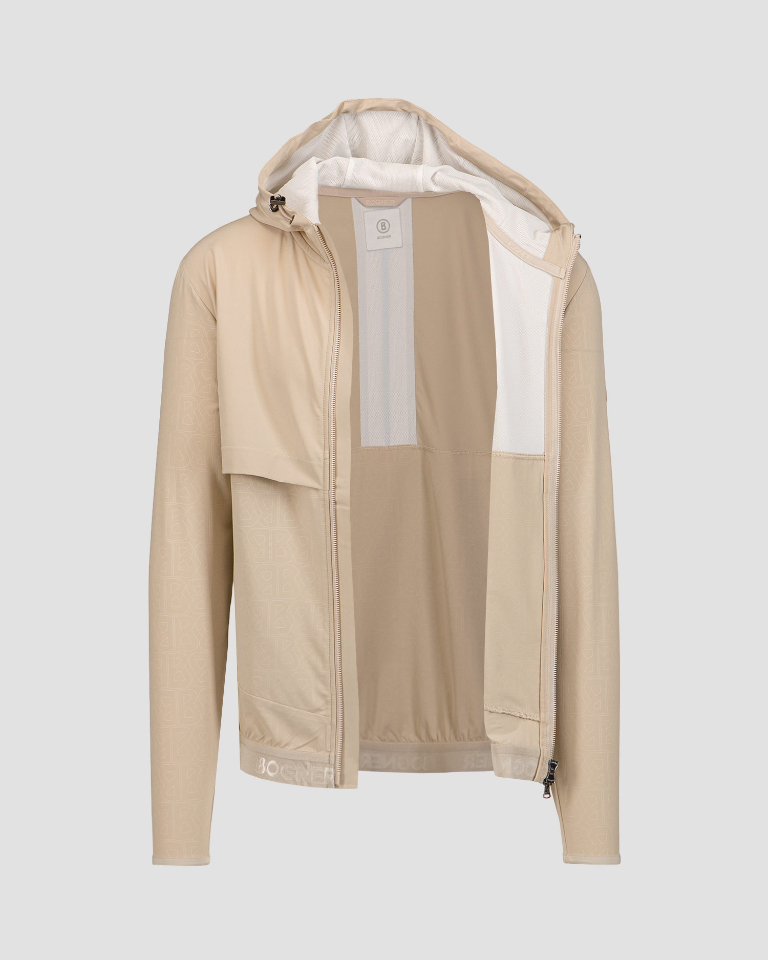 Béžová světlá pánská bunda BOGNER Vadim