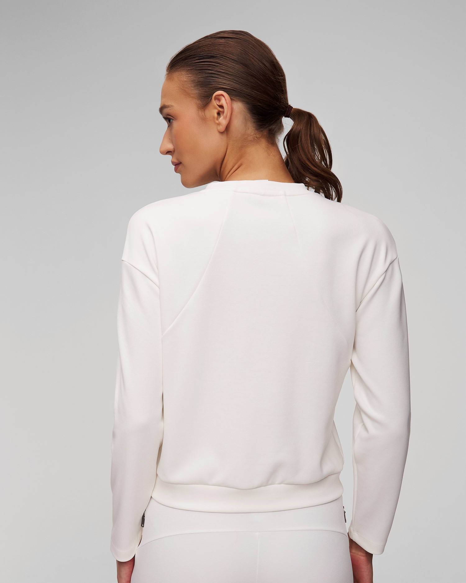 Bílá dámská mikina BOGNER Zuna