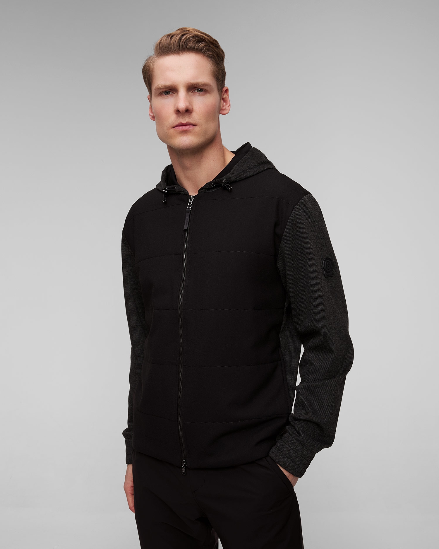 Šedá pánská bundomikina BOGNER Roy