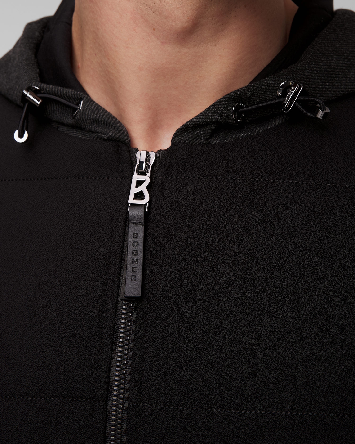 Šedá pánská bundomikina BOGNER Roy