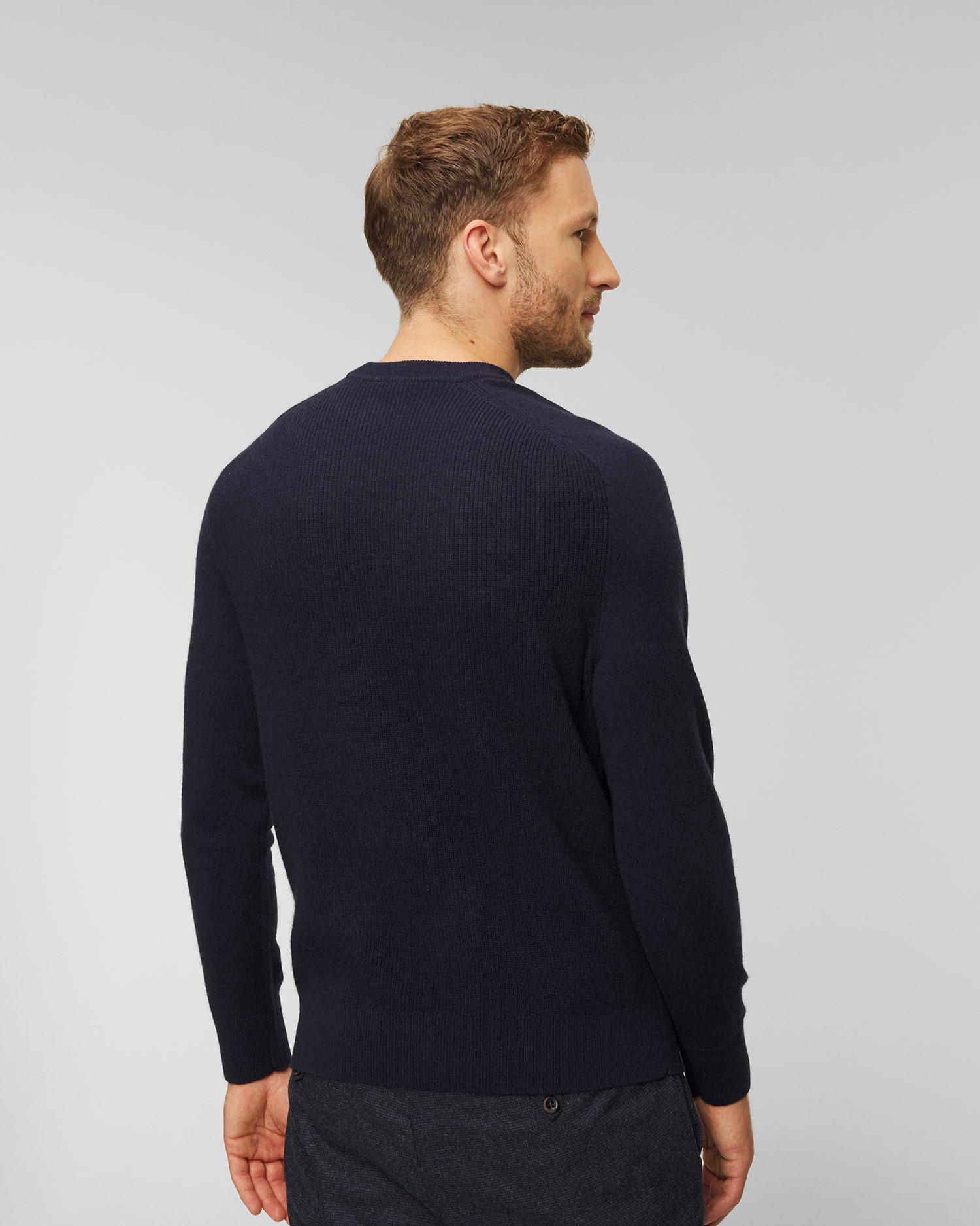 Pánský vlněný svetr s kašmírem BOGNER Dero