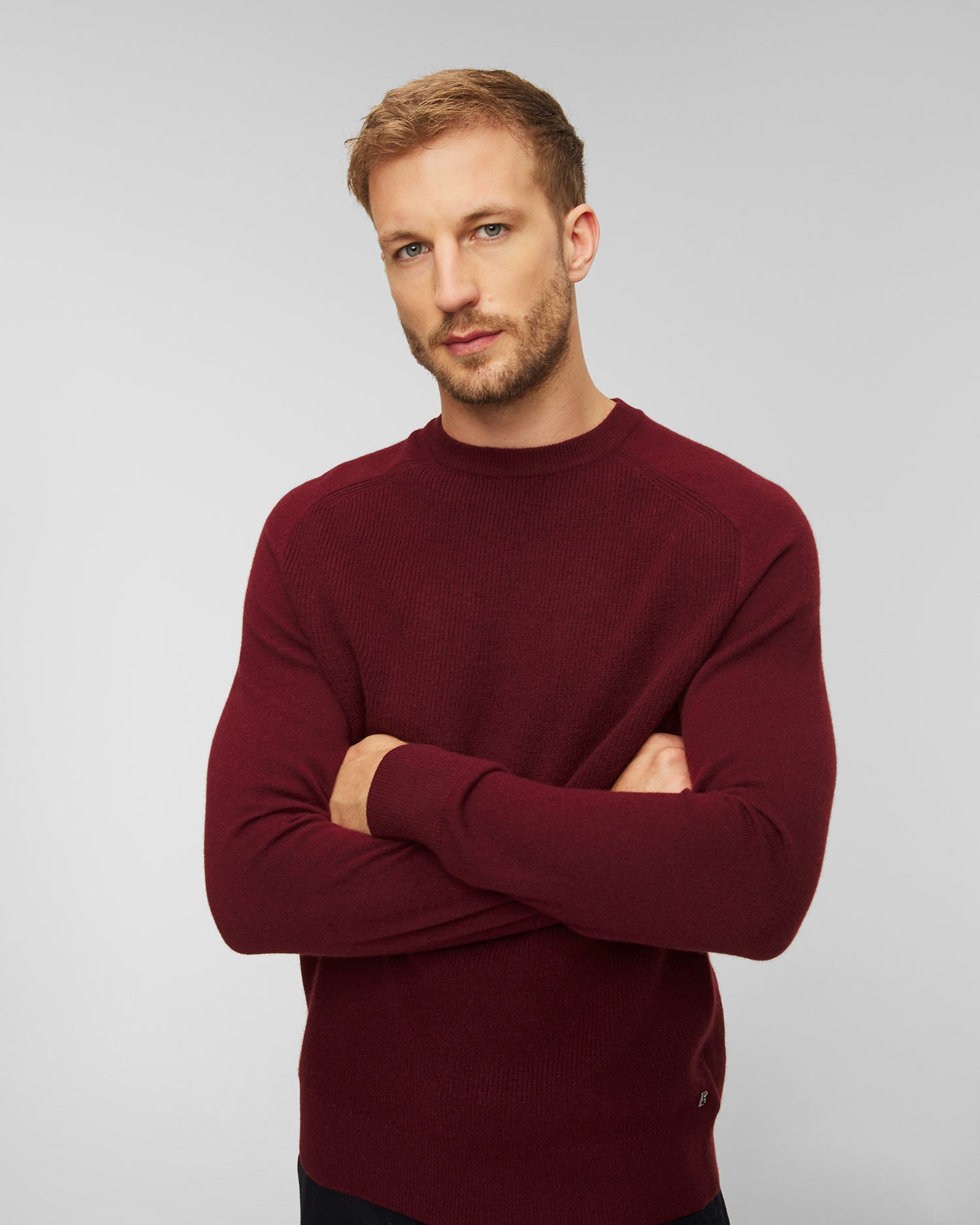 Pánský vlněný svetr s kašmírem BOGNER Dero