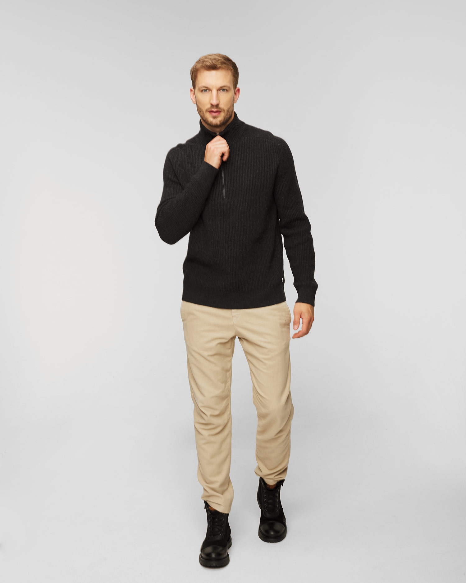 Kašmírový vlněný svetr BOGNER Darvin