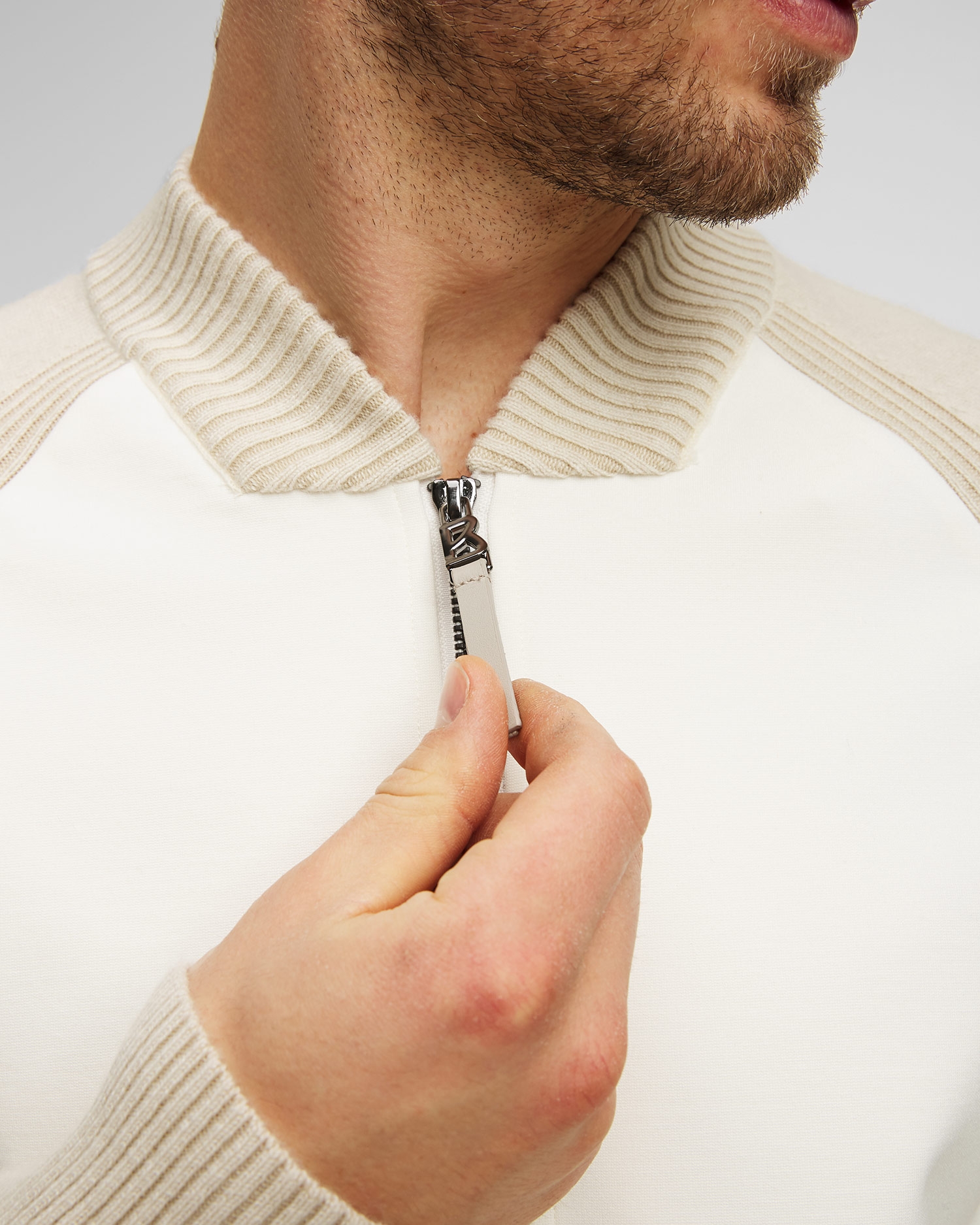 Pánský kašmírový svetr na zip BOGNER Dinoux