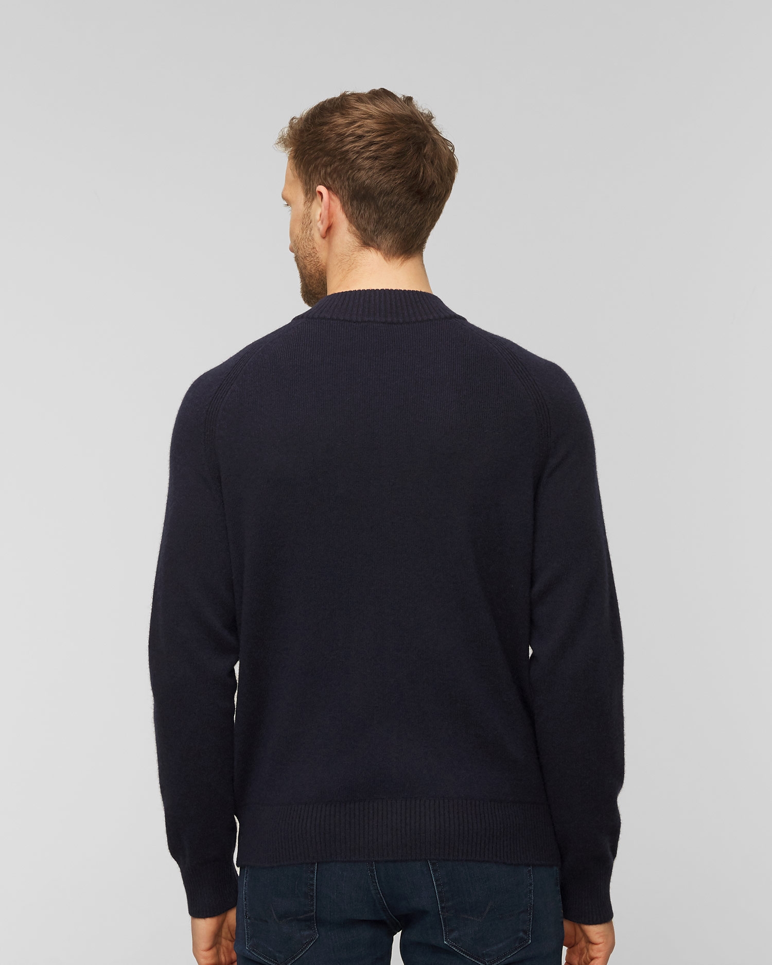 Pánský vlněný kašmírový kardigan BOGNER Dinoux