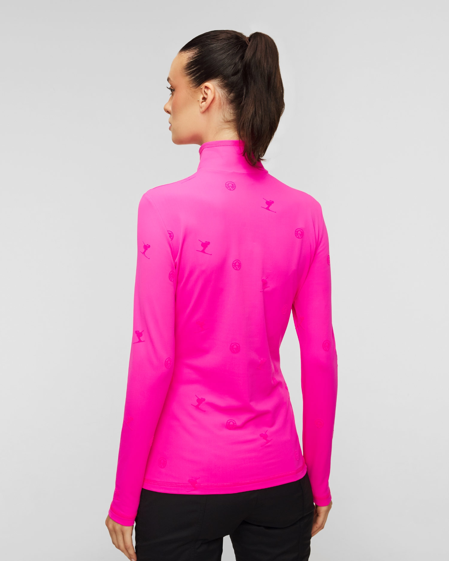 Růžový dámský lyžařský rolák Sportalm