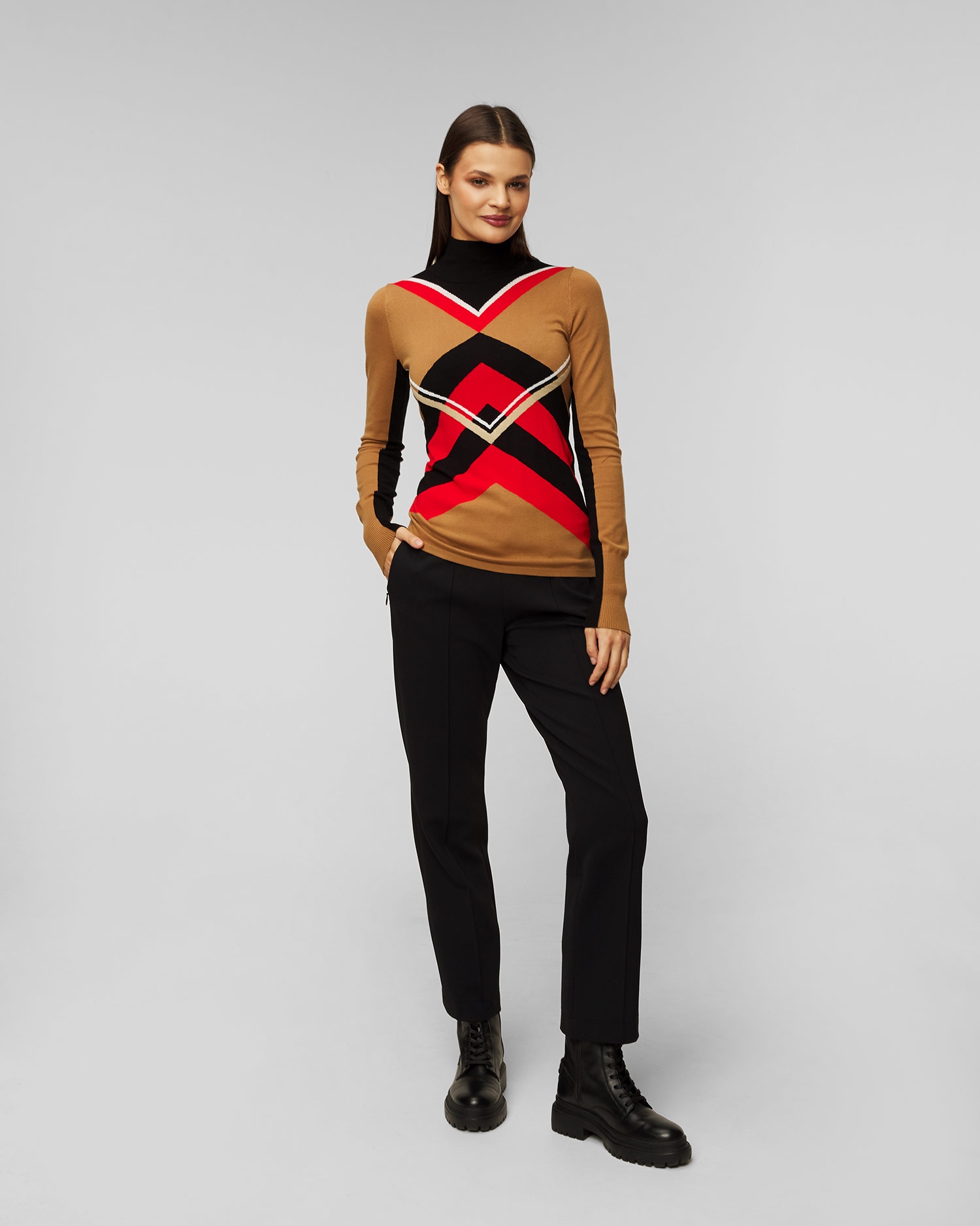 Černé dámské kalhoty Sportalm