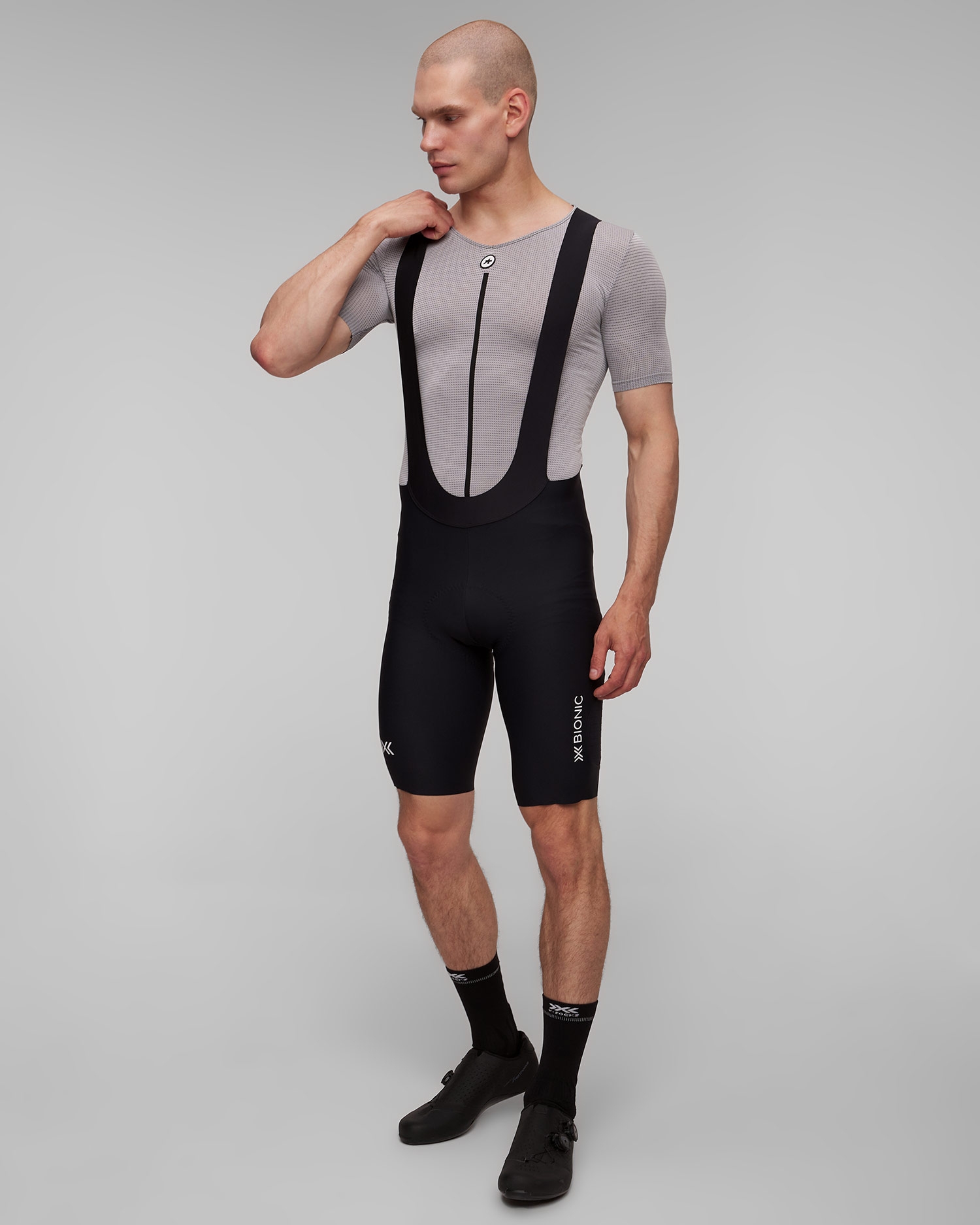 Pánské cyklistické šortky se šlemi X-Bionic Corefusion Compression Bib Shorts