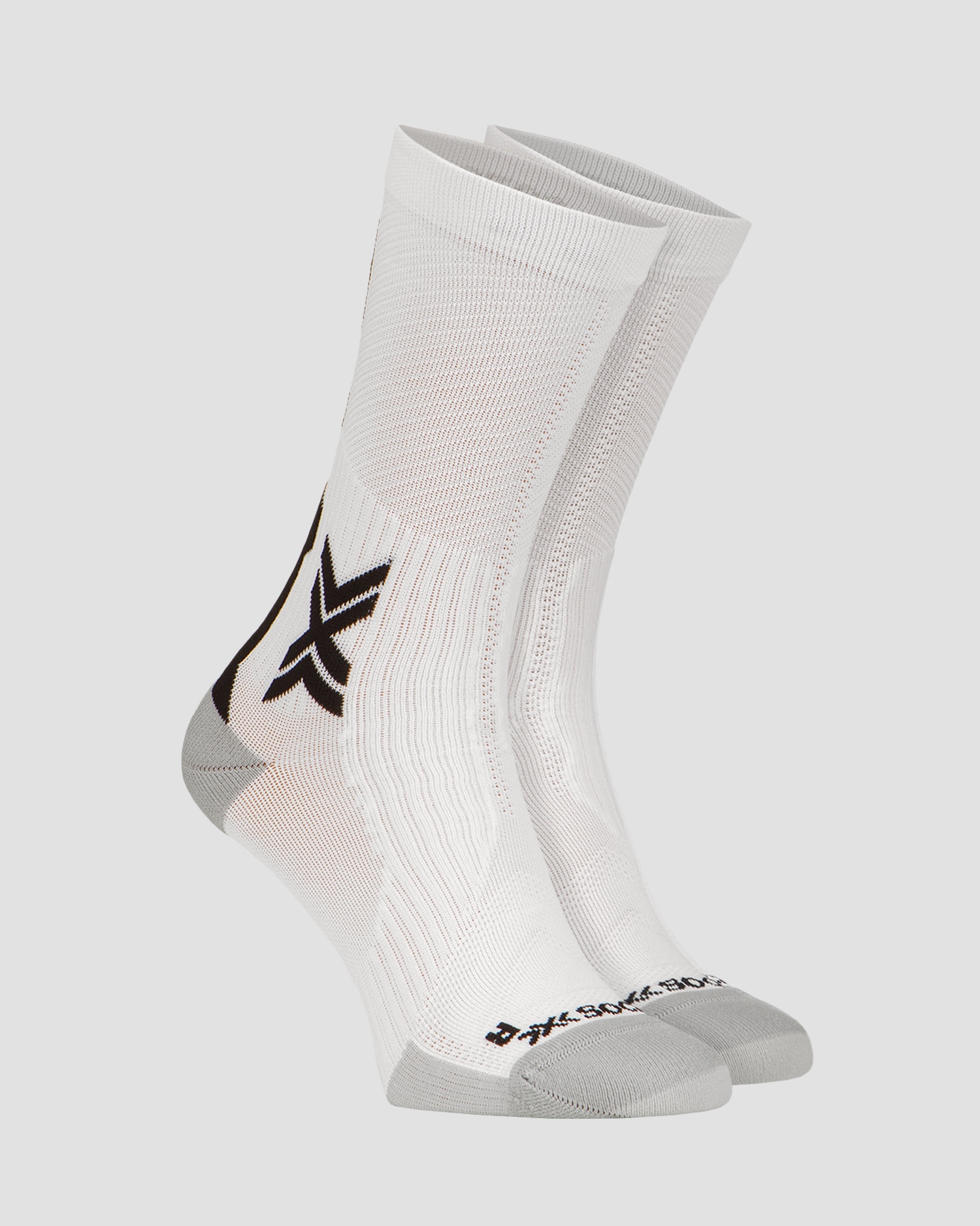 X-Socks Bike Perform Crew Socken, Farbe/Muster: Biały