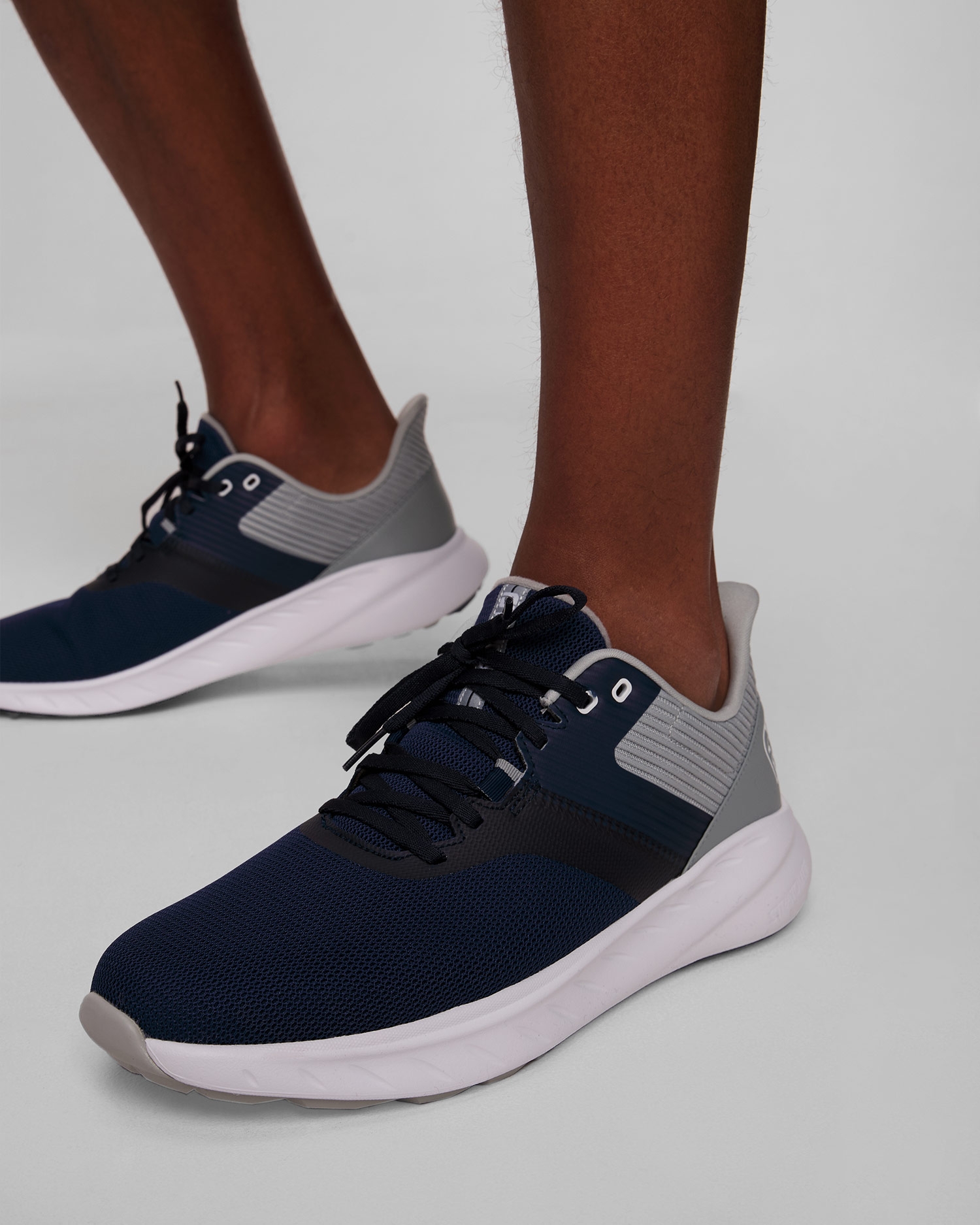 Pánské golfové boty FootJoy Flex v Šedém a Tmavě Modrém Barevném Odstínu