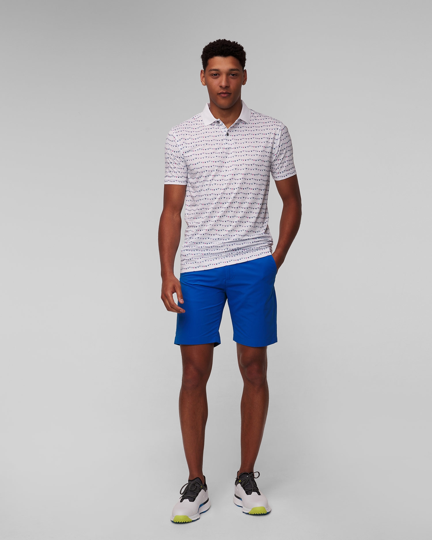 Černobílé pánské golfové boty FootJoy Pro SLX Carbon